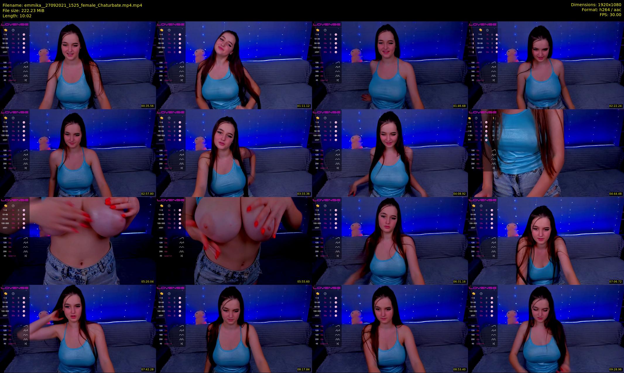 emmika_ — 11 minute Chaturbate female cam show recording, 1080p, Sep 27, 2021