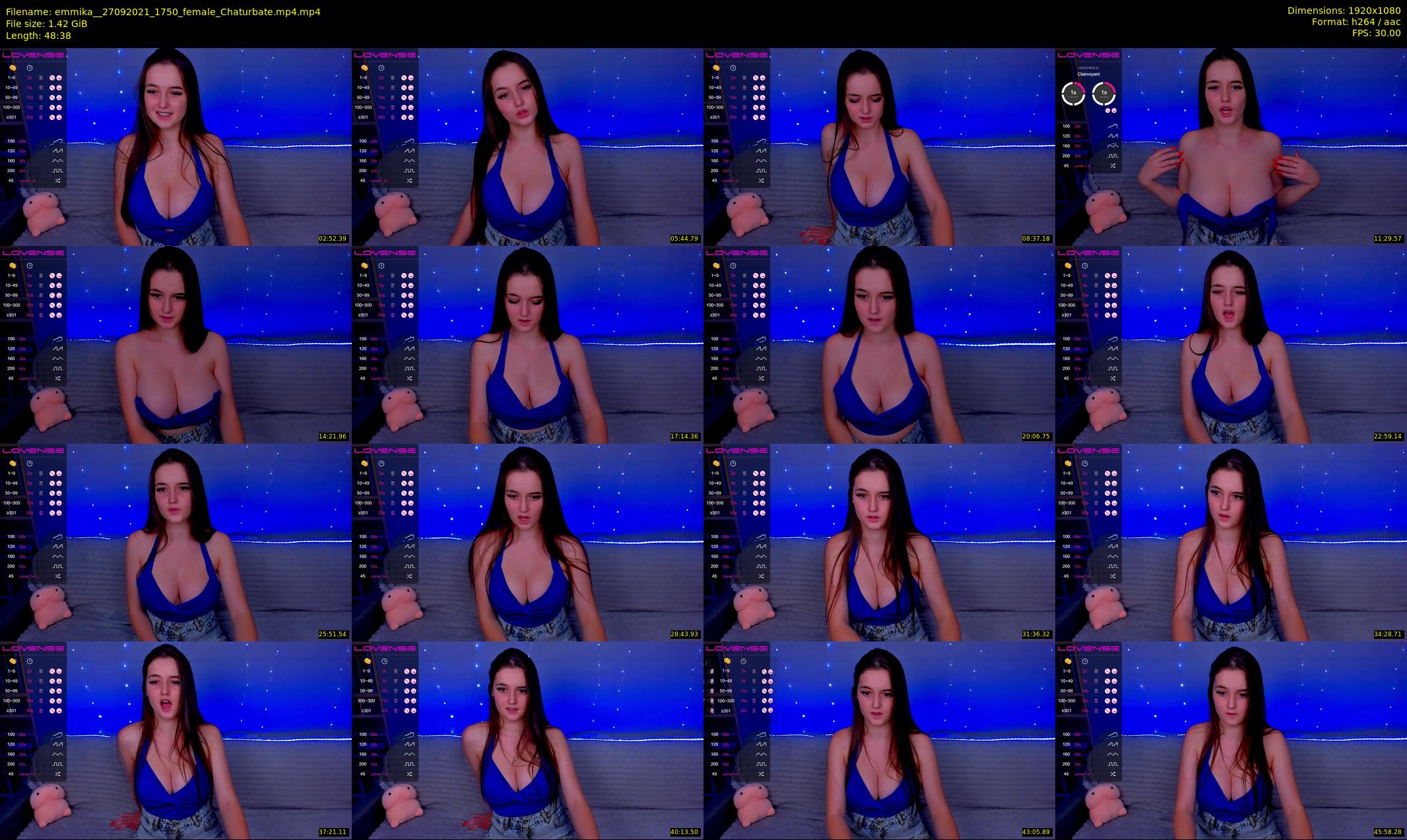emmika_ — 49 minute Chaturbate female cam show recording, 1080p, Sep 27, 2021