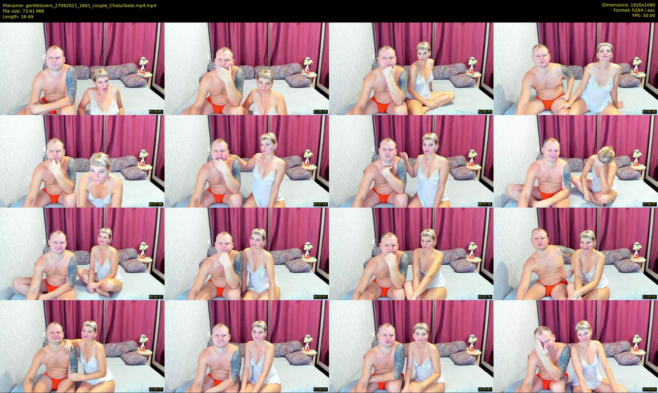 gentlelovers — 17 minute Chaturbate couple cam show recording, 1080p, Sep 27, 2021