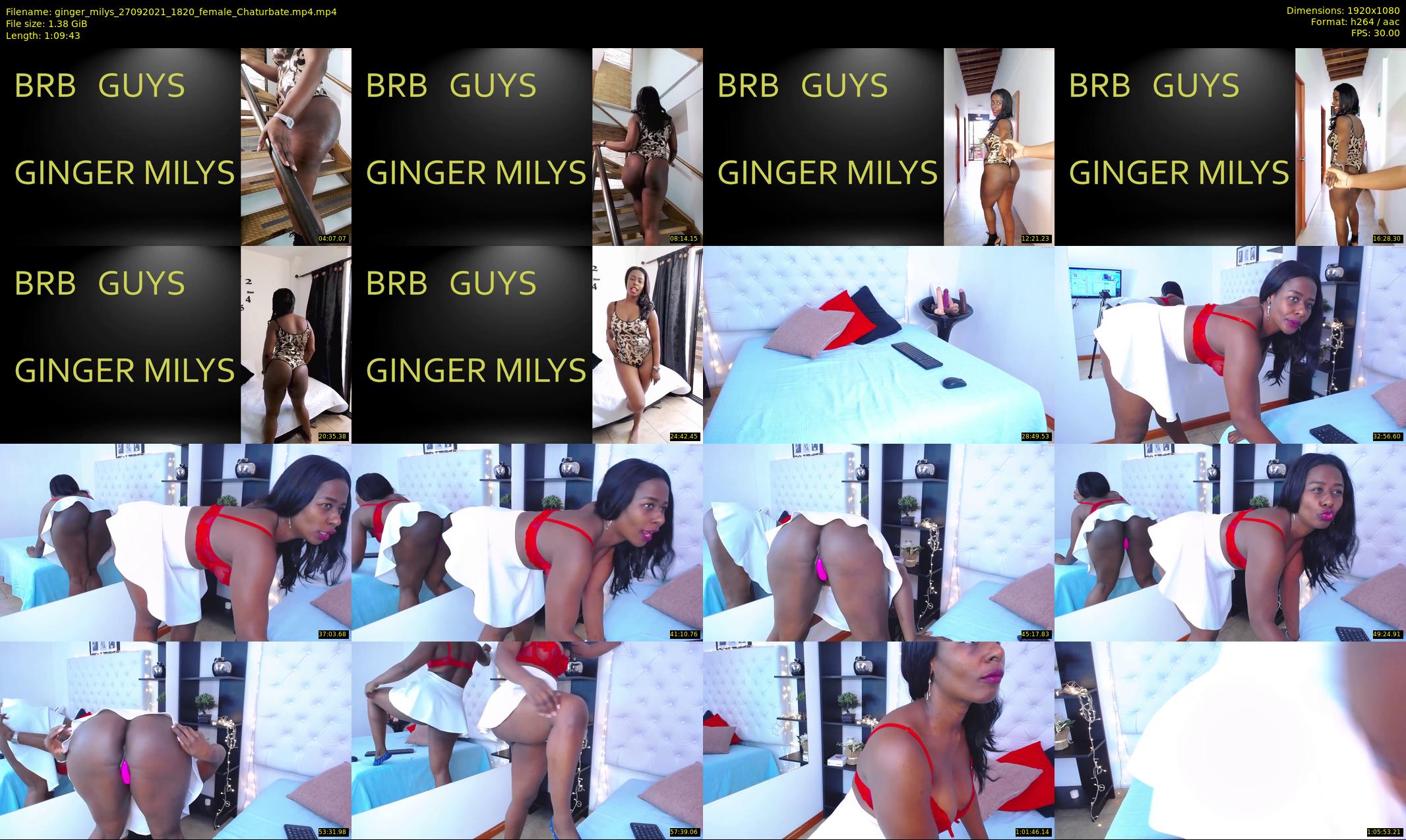 ginger_milys — 70 minute Chaturbate female cam show recording, 1080p, Sep 27, 2021