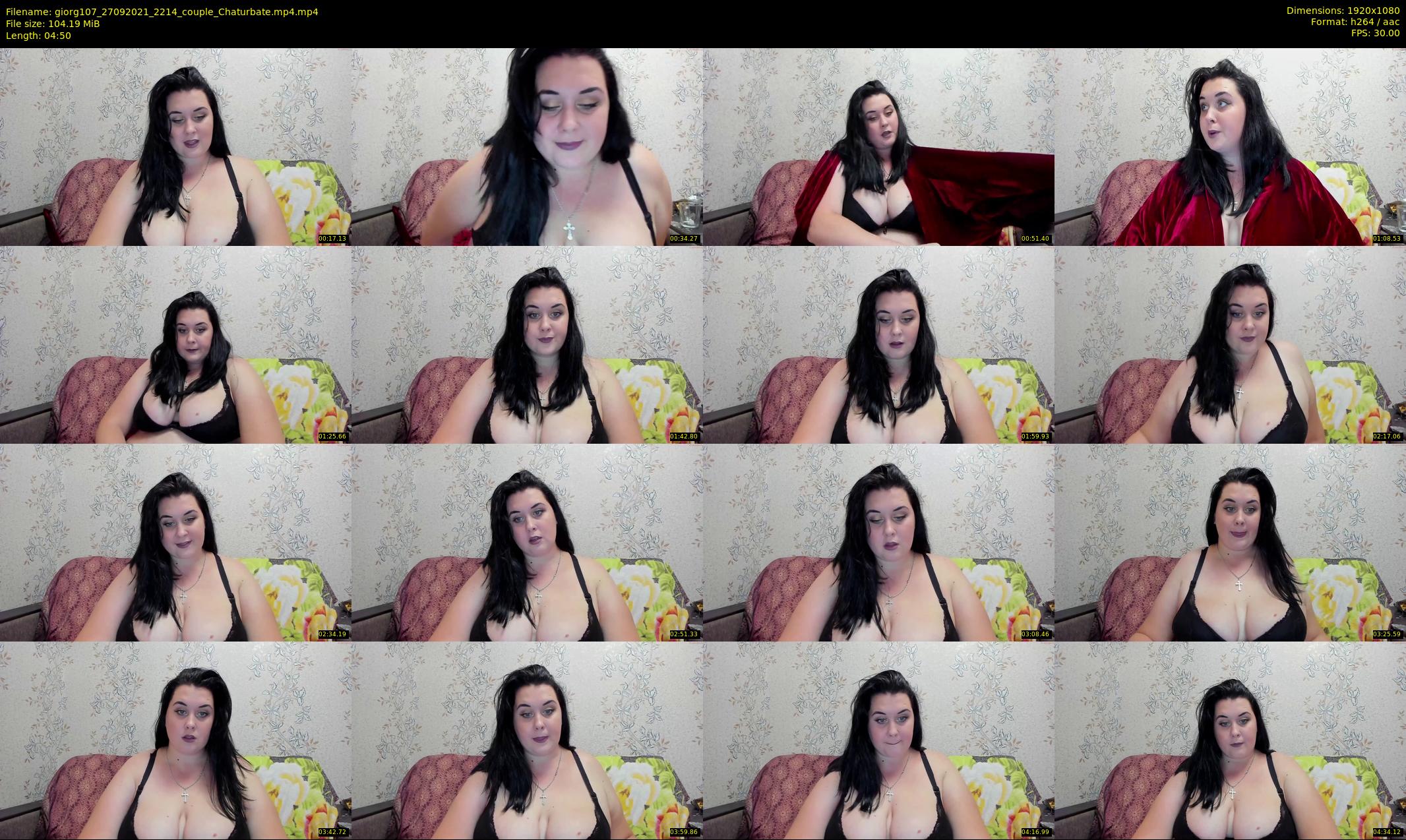 giorg107 — 5 minute Chaturbate couple cam show recording, 1080p, Sep 27, 2021