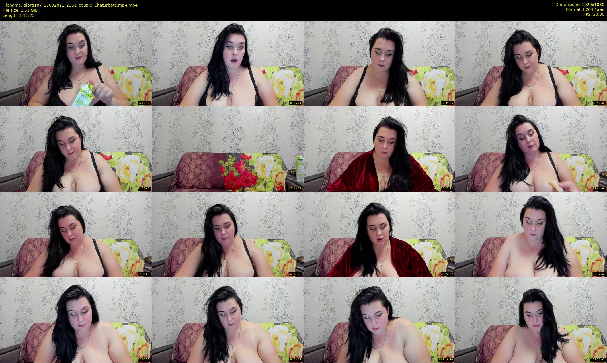 giorg107 — 72 minute Chaturbate couple cam show recording, 1080p, Sep 27, 2021