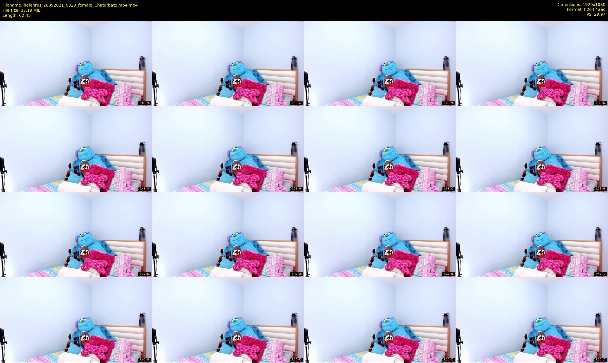 helenrus — 3 minute Chaturbate female cam show recording, 1080p, Sep 28, 2021