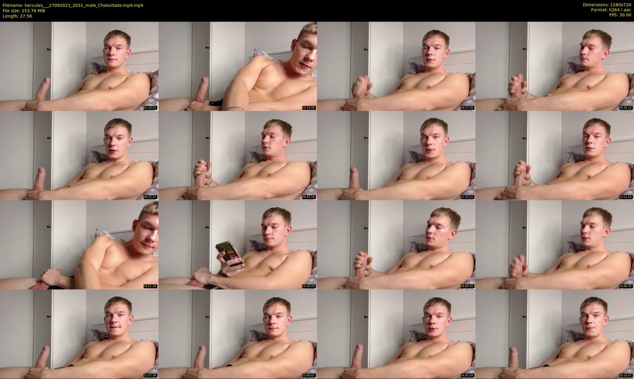 hercules__ — 28 minute Chaturbate male cam show recording, 720p, Sep 27, 2021