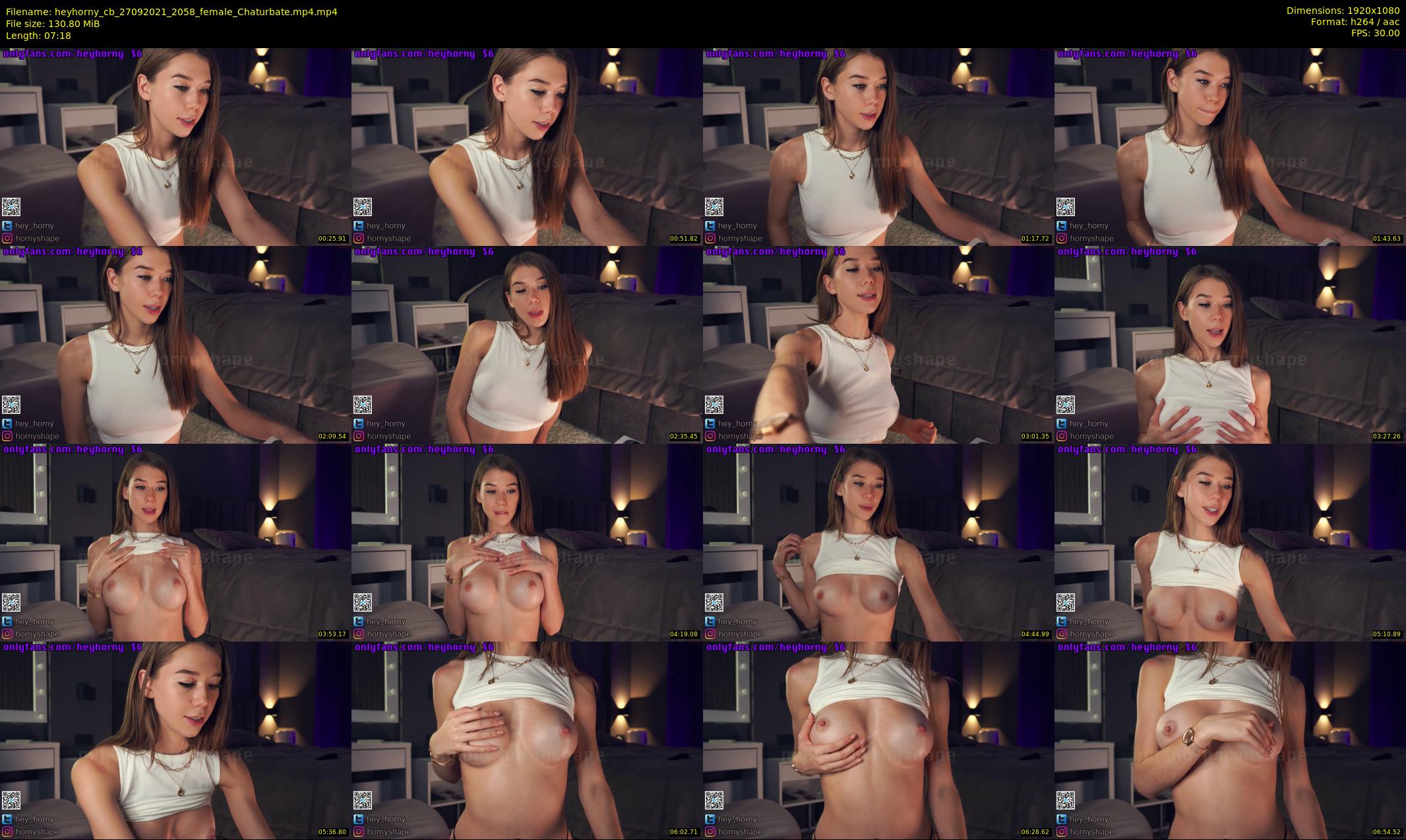 heyhorny_cb — 8 minute Chaturbate couple cam show recording, 1080p, Sep 27, 2021
