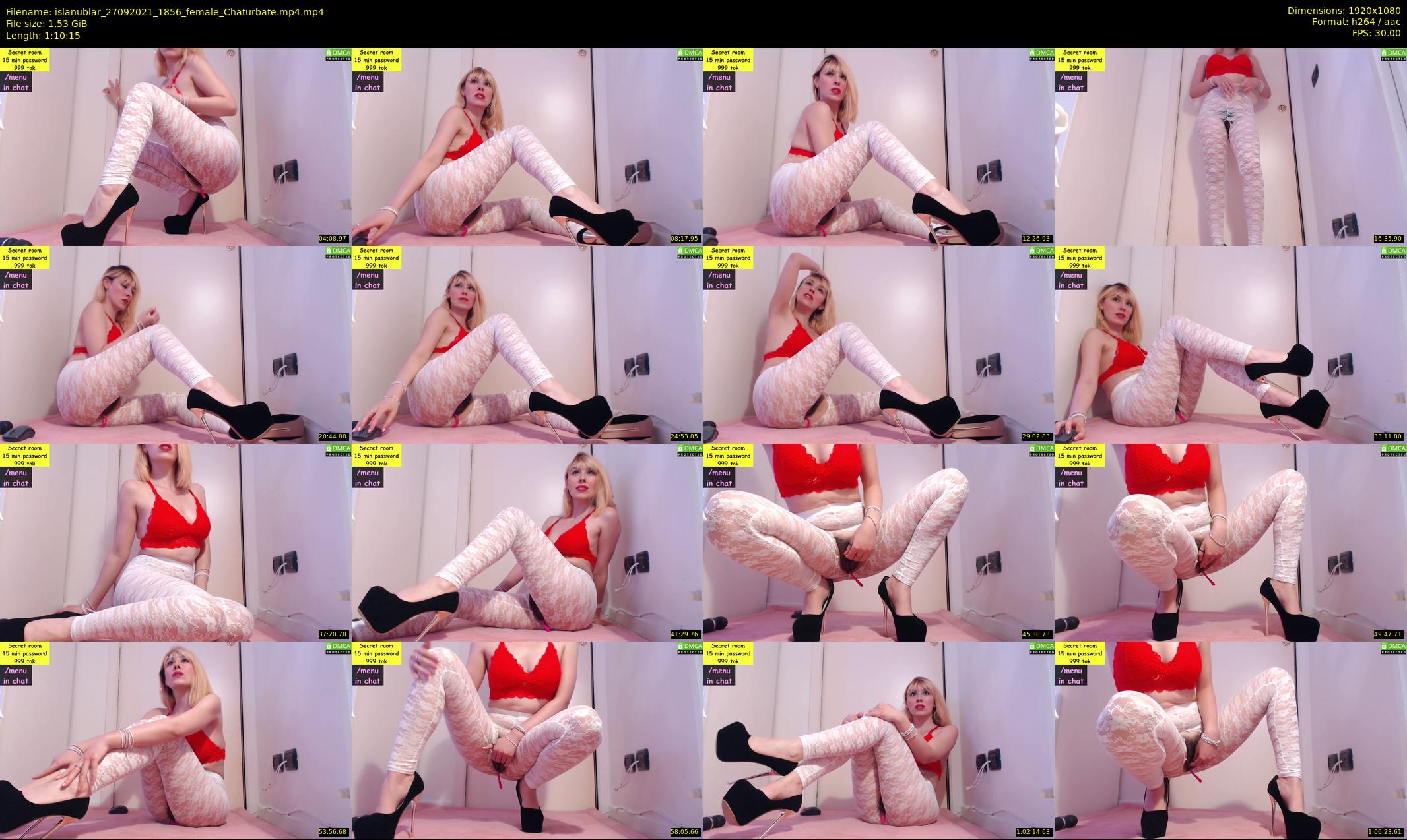 islanublar — 71 minute Chaturbate female cam show recording, 1080p, Sep 27, 2021