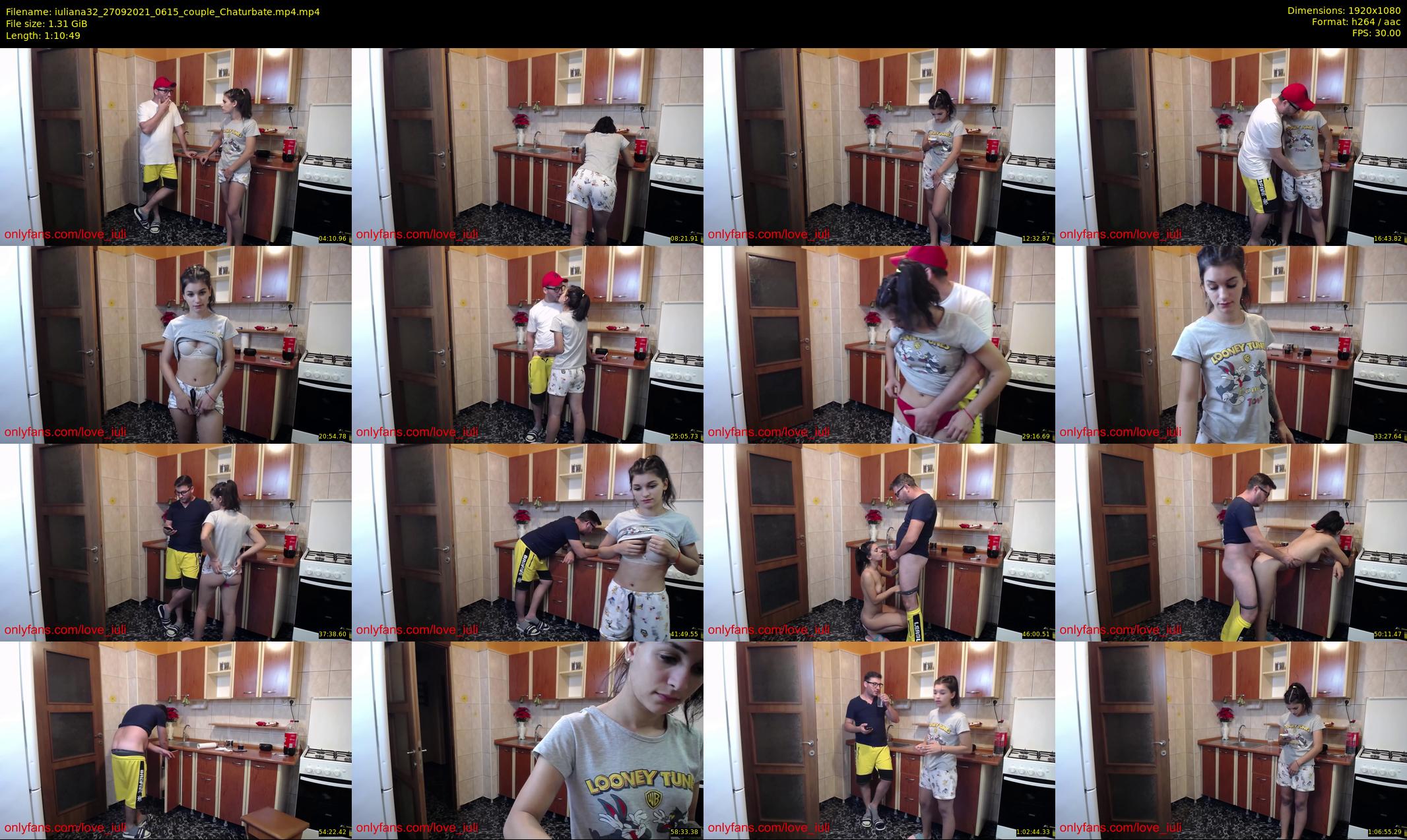 iuliana32 — 71 minute Chaturbate couple cam show recording, 1080p, Sep 27, 2021