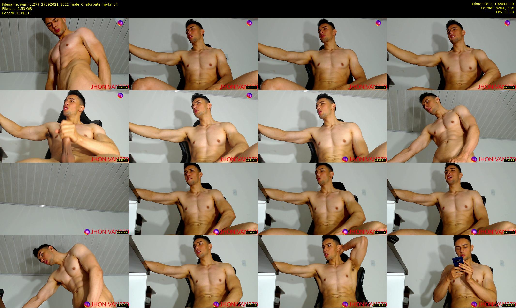 ivanhot279 — 70 minute Chaturbate male cam show recording, 1080p, Sep 27, 2021