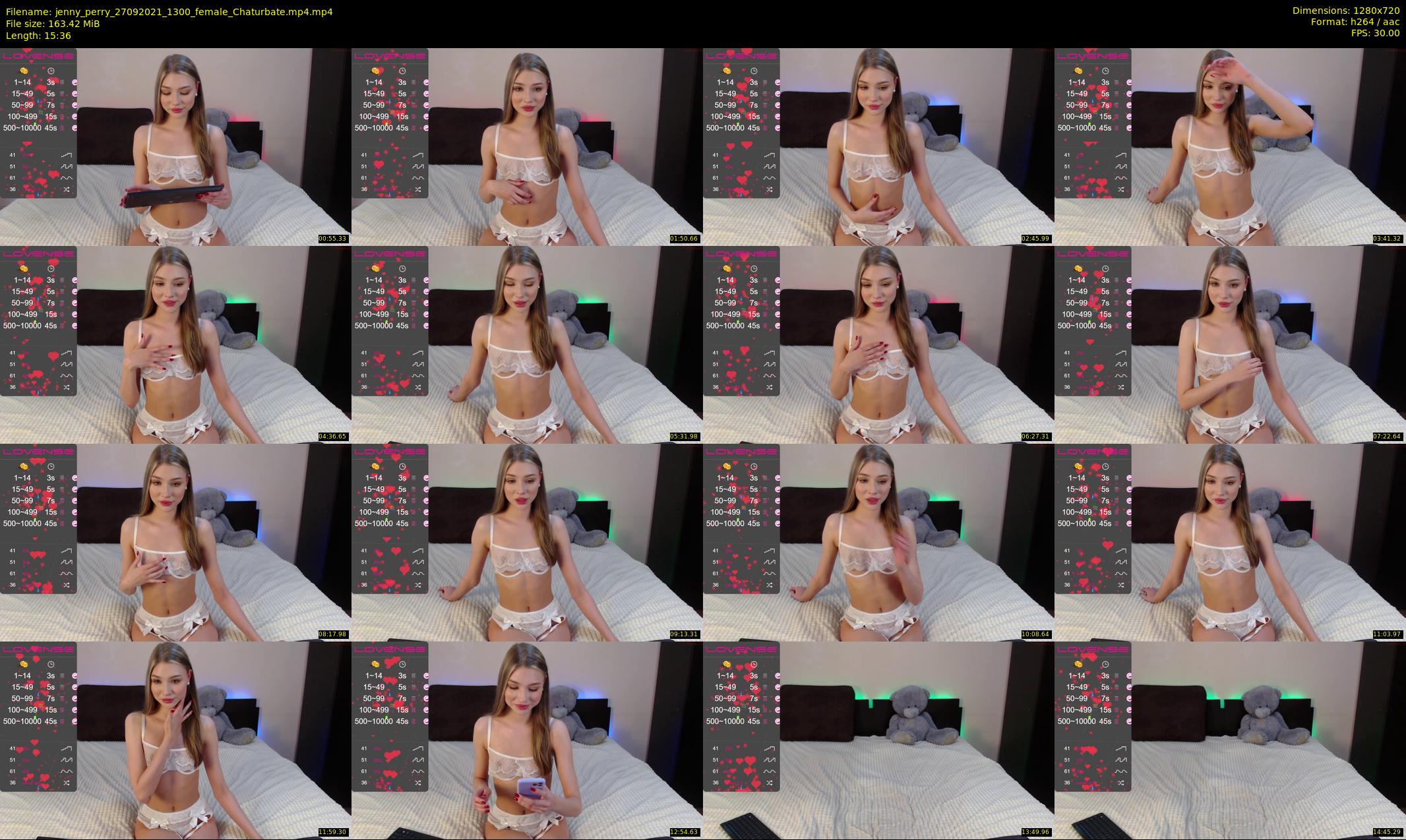 jenny_perry — 16 minute Chaturbate female cam show recording, 720p, Sep 27, 2021