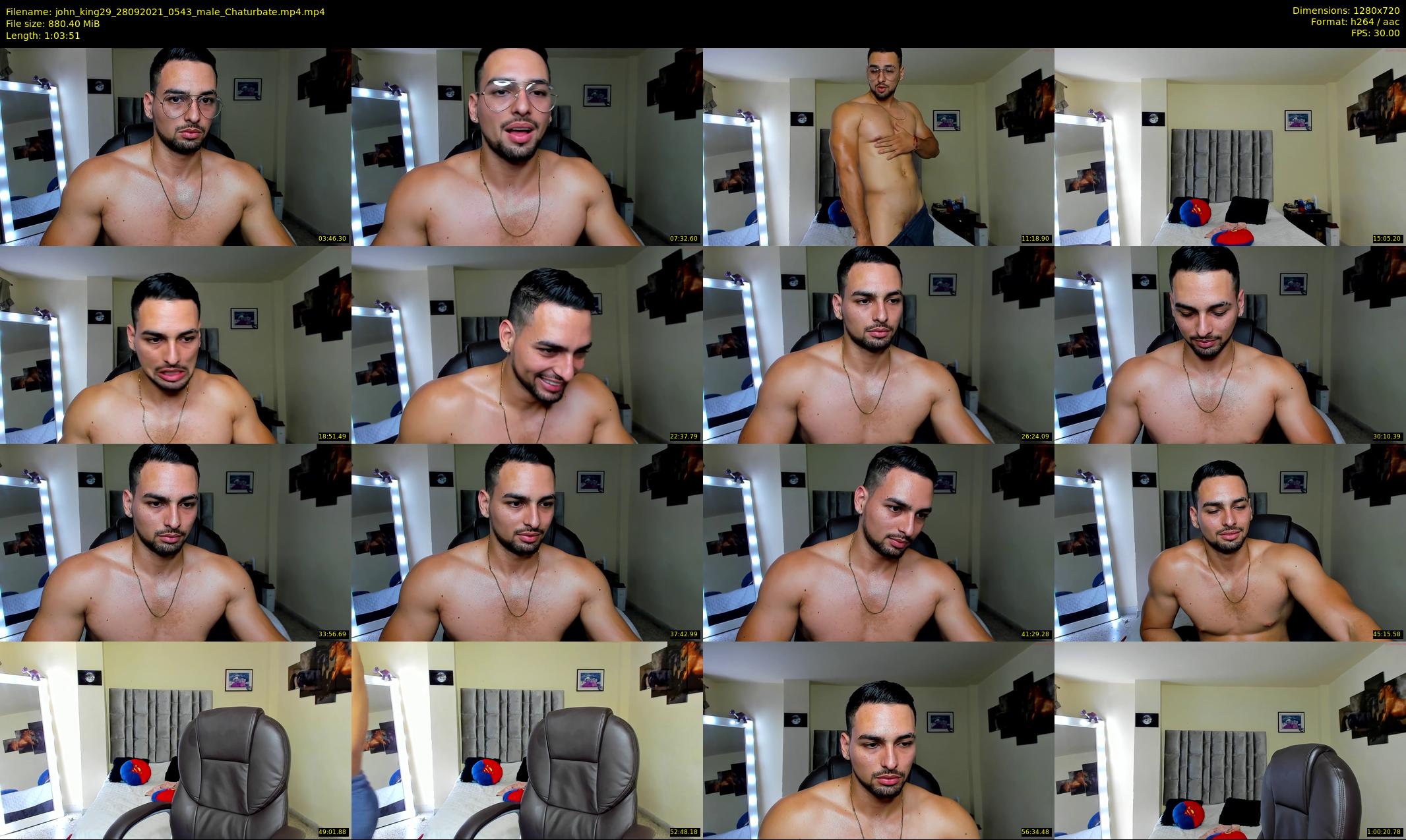 john_king29 — 64 minute Chaturbate male cam show recording, 720p, Sep 28, 2021