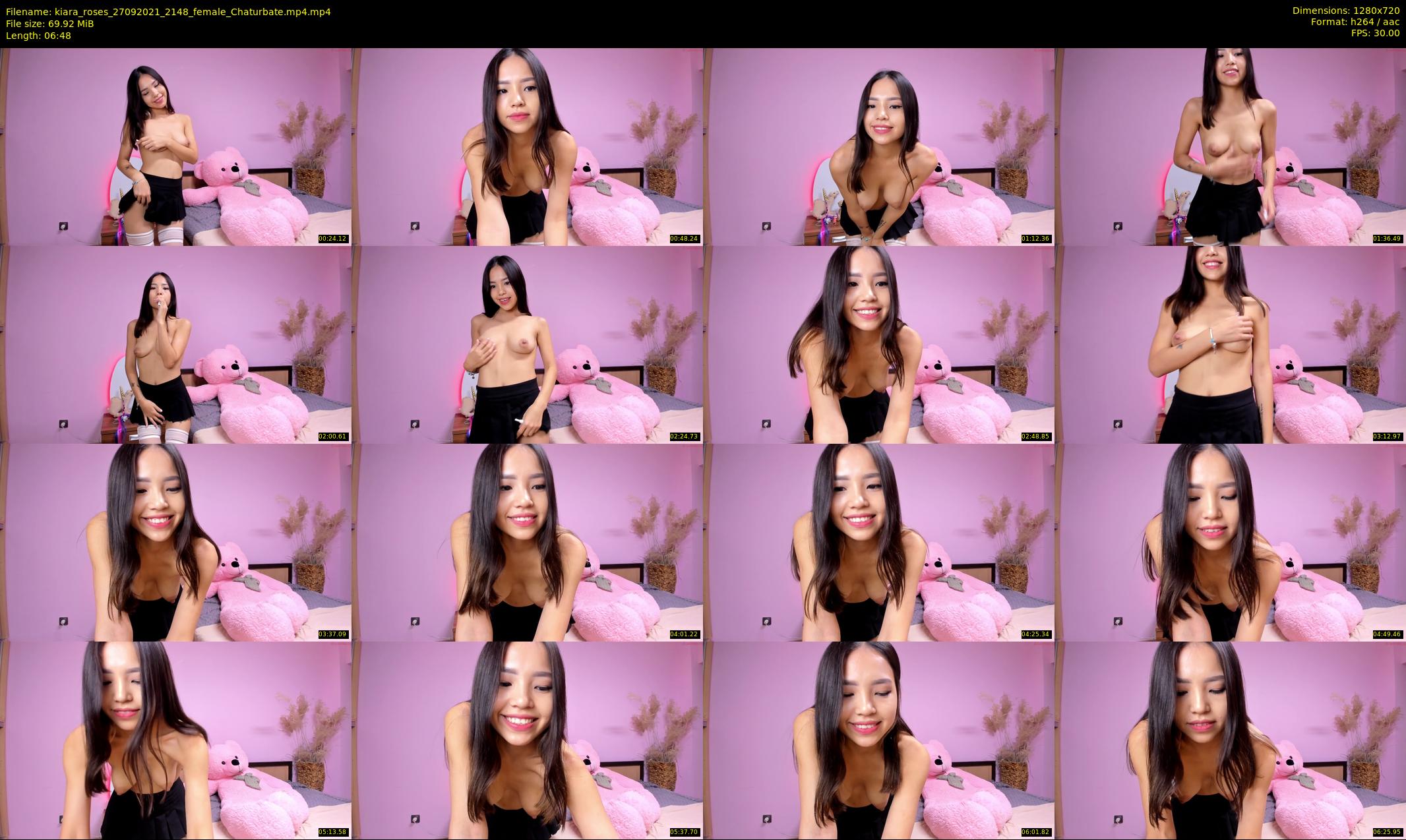 kiara_roses — 7 minute Chaturbate female cam show recording, 720p, Sep 27, 2021