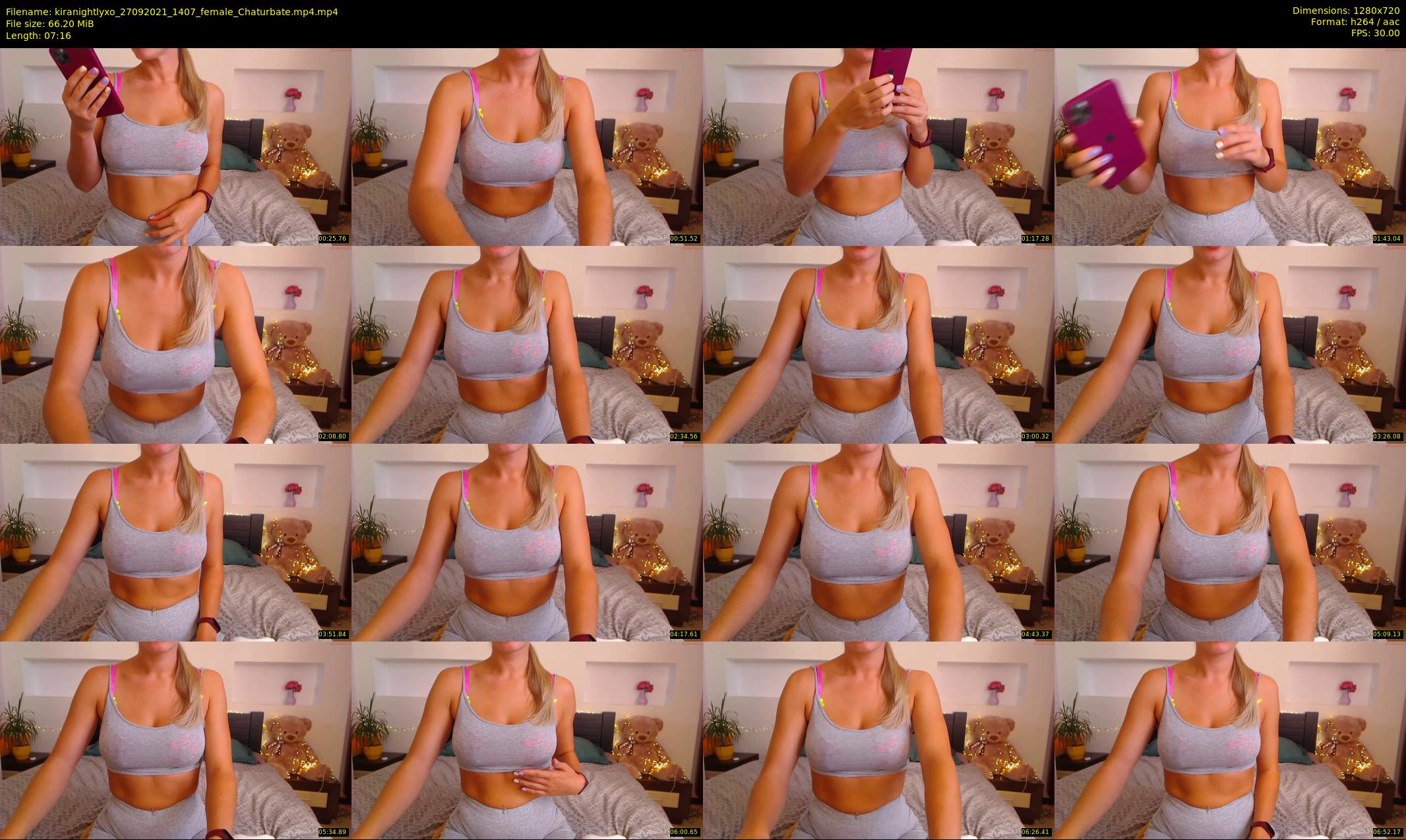 kiranightlyxo — 8 minute Chaturbate female cam show recording, 720p, Sep 27, 2021