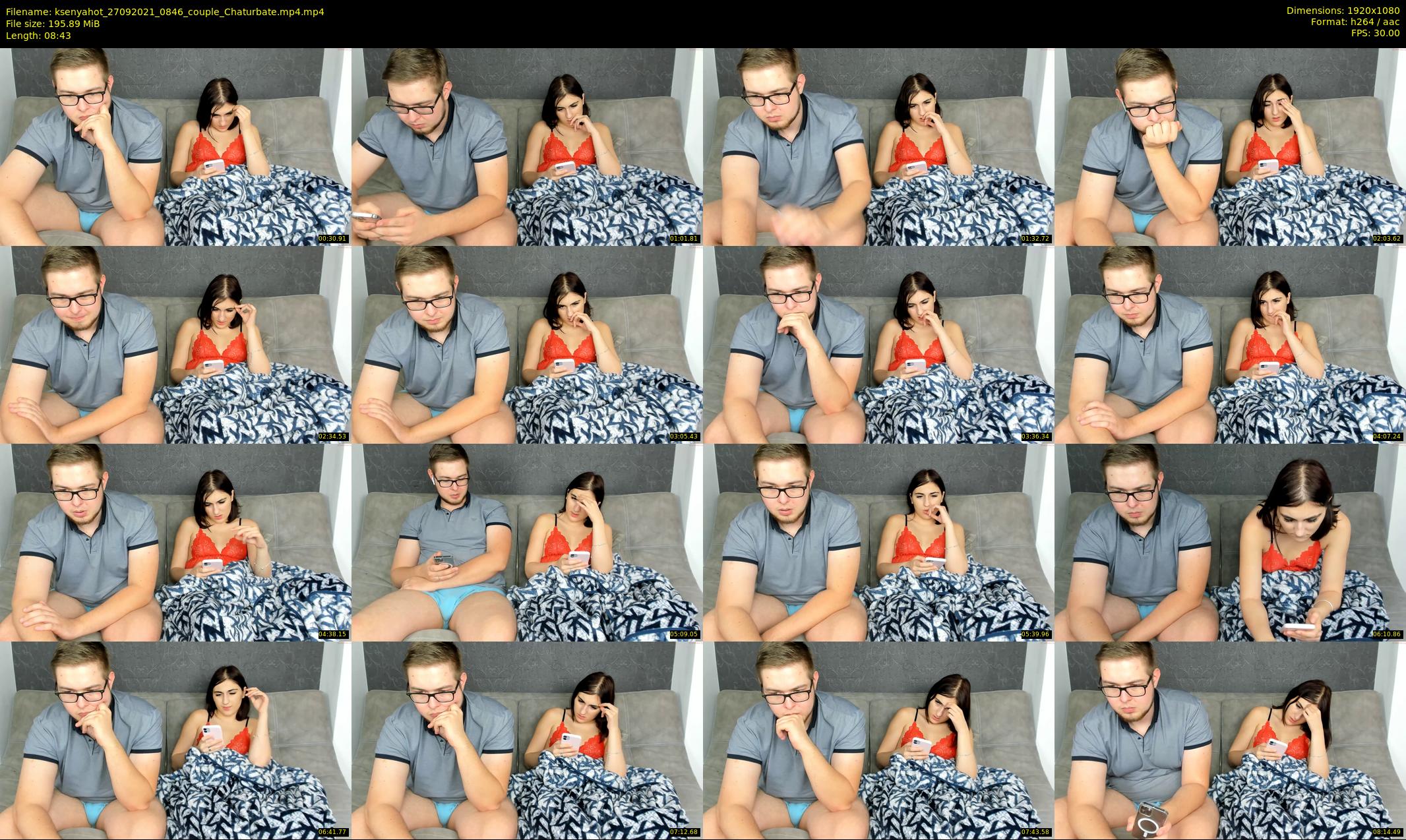 ksenyahot — 9 minute Chaturbate couple cam show recording, 1080p, Sep 27, 2021