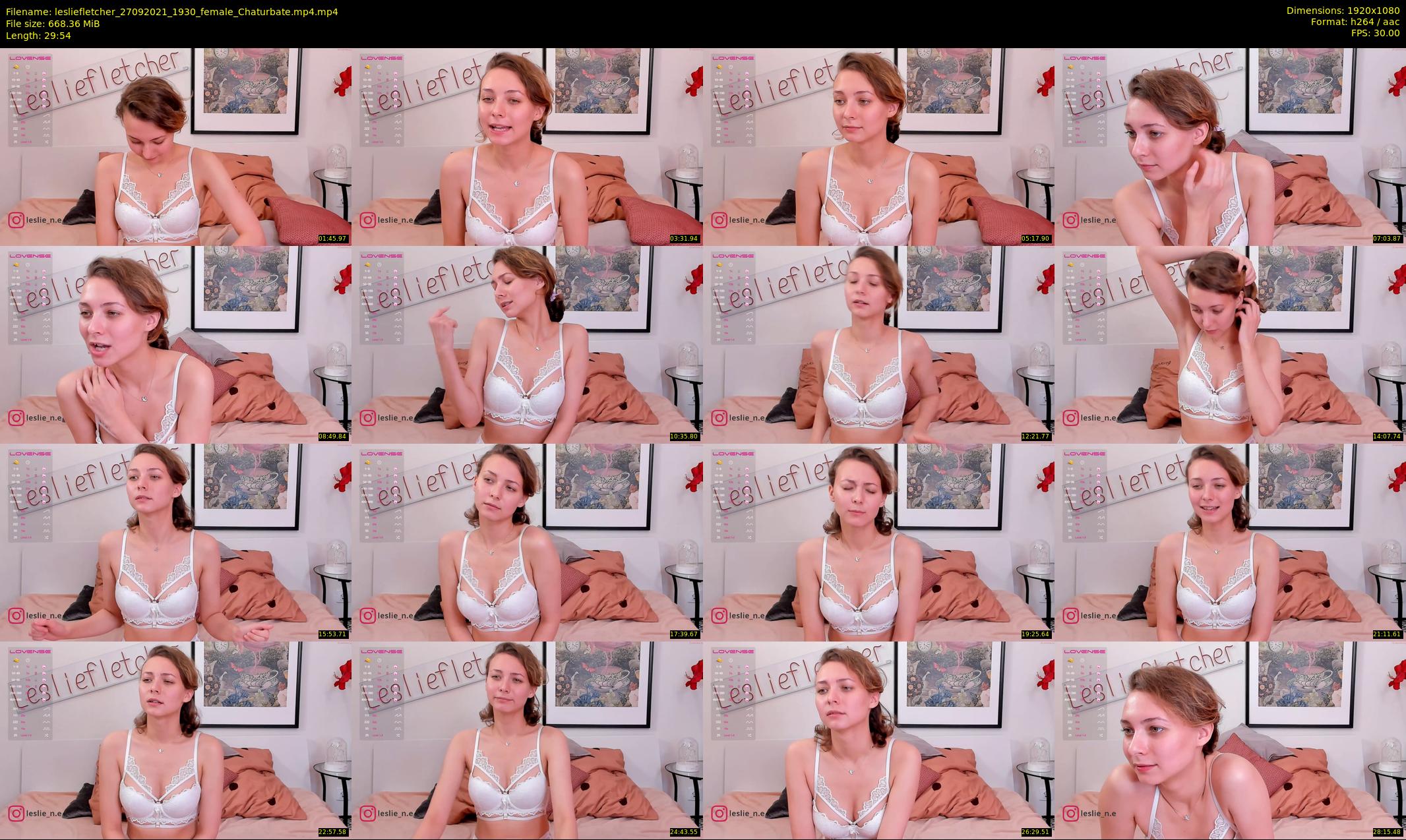 lesliefletcher — 30 minute Chaturbate couple cam show recording, 1080p, Sep 27, 2021