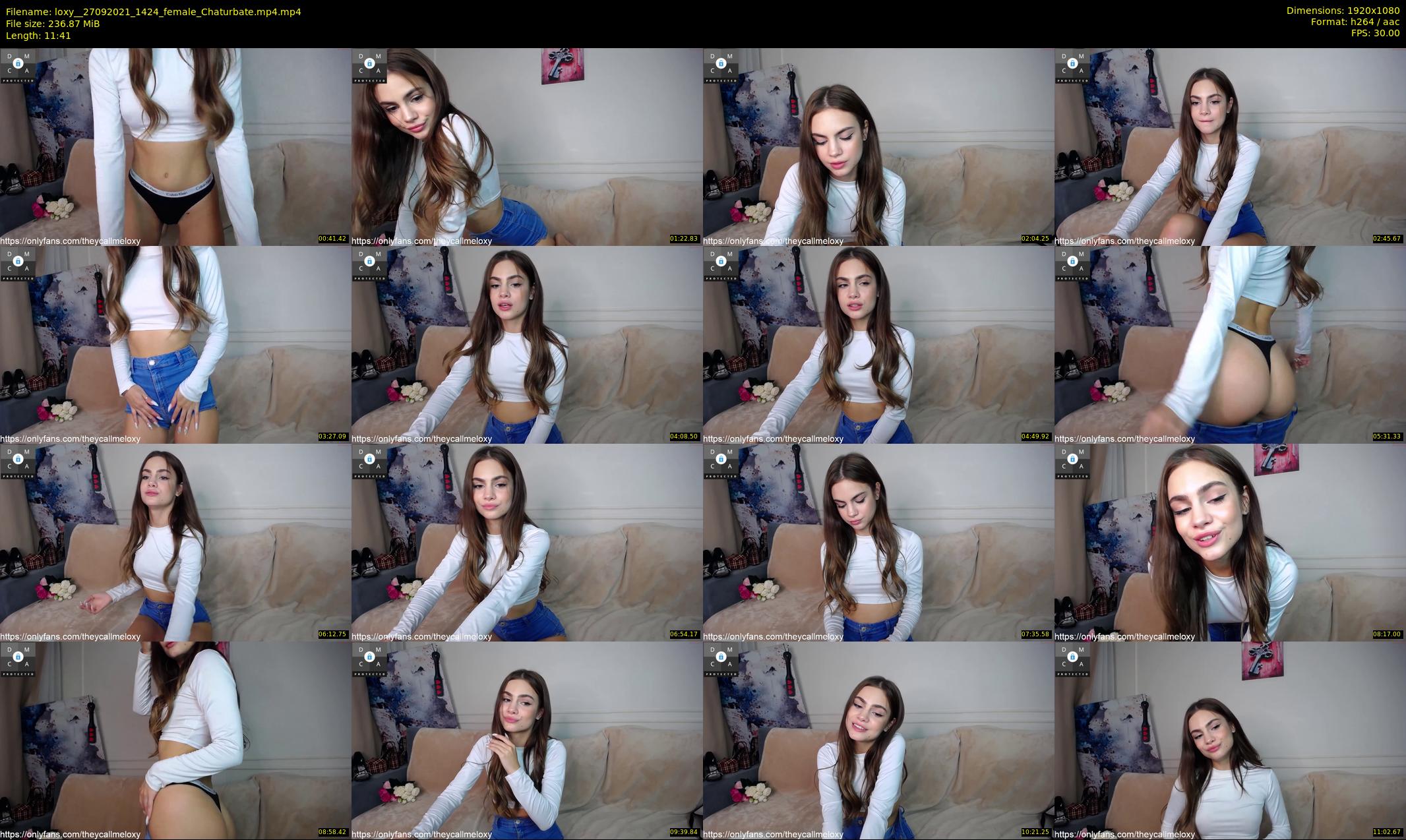 loxy_ — 12 minute Chaturbate female cam show recording, 1080p, Sep 27, 2021