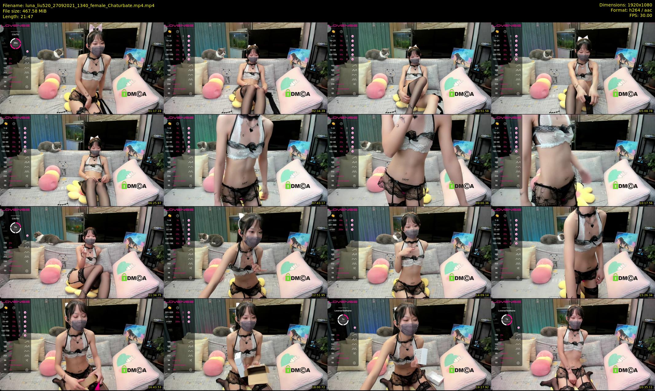 luna_liu520 — 22 minute Chaturbate female cam show recording, 1080p, Sep 27, 2021