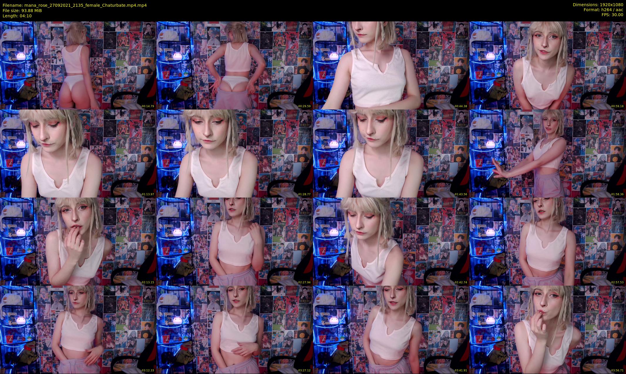 mana_rose — 5 minute Chaturbate female cam show recording, 1080p, Sep 27, 2021