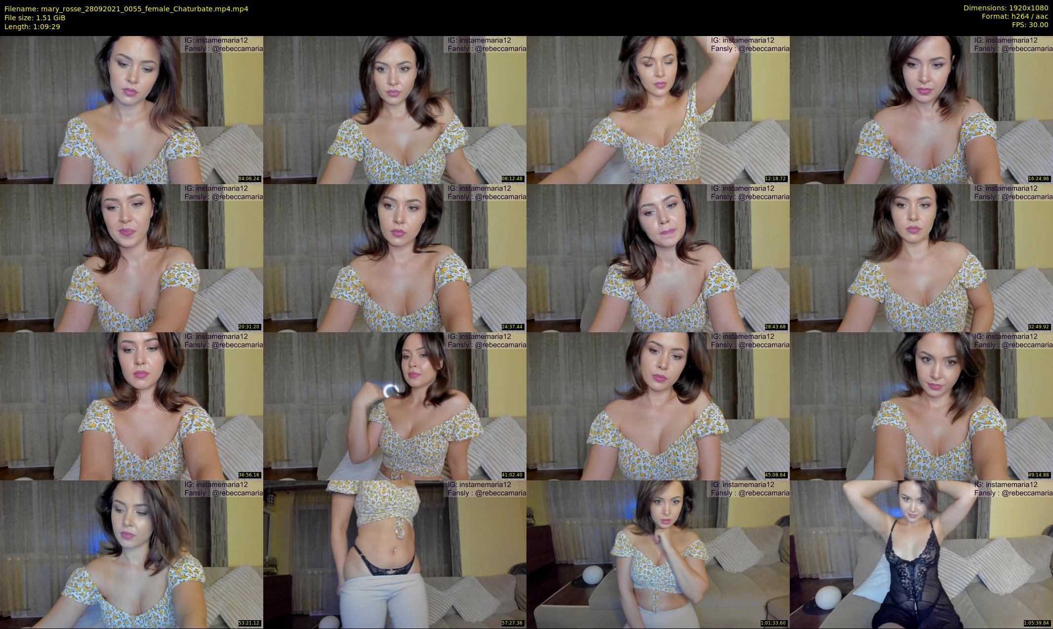 mary_rosse — 70 minute Chaturbate couple cam show recording, 1080p, Sep 28, 2021