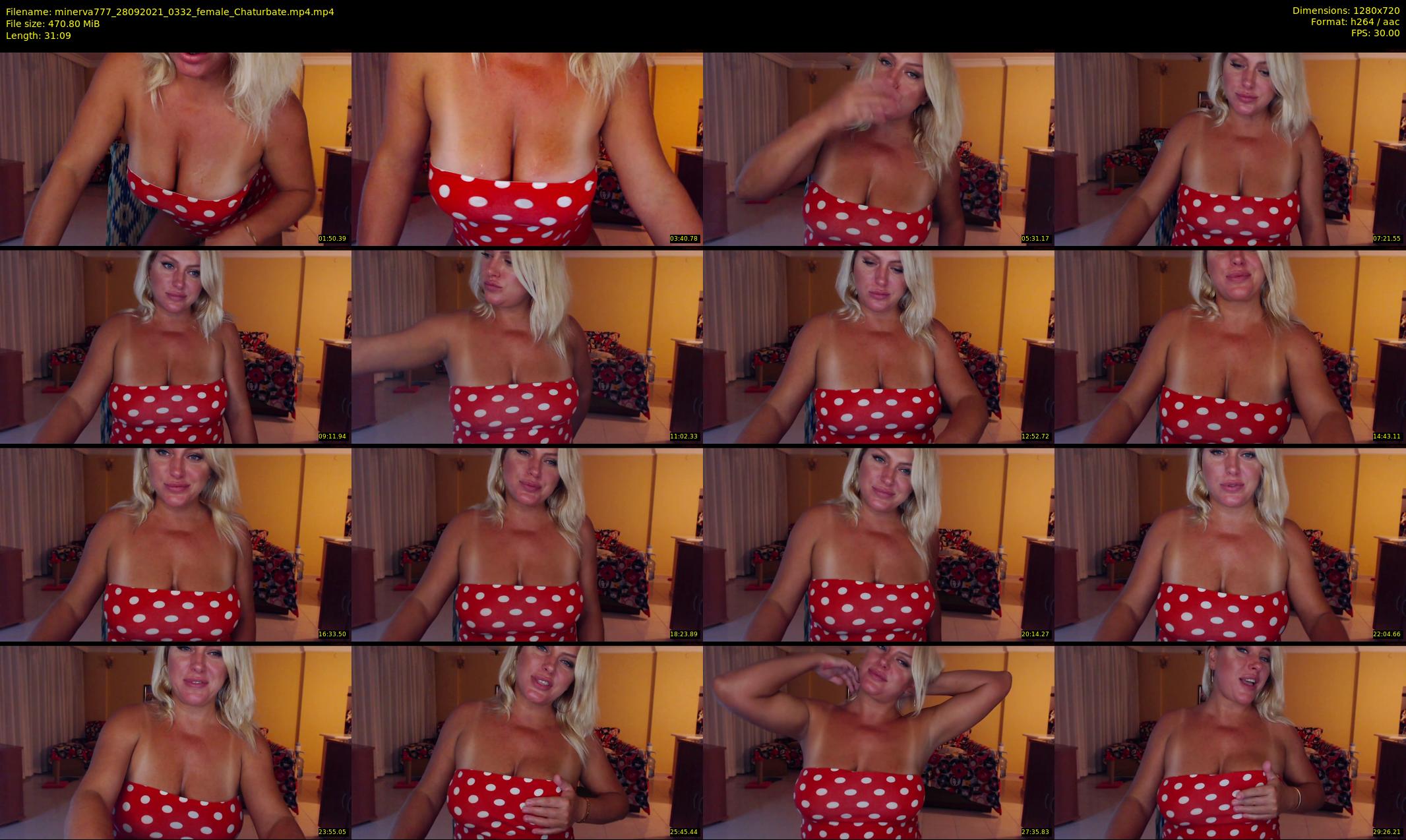 minerva777 — 32 minute Chaturbate female cam show recording, 720p, Sep 28, 2021