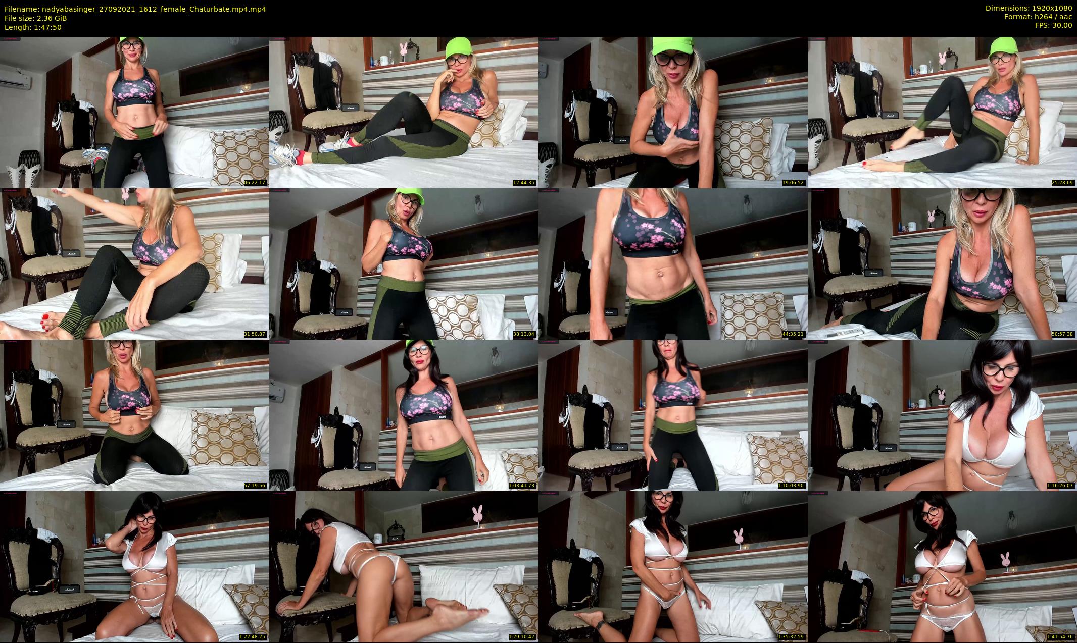 nadyabasinger — 108 minute Chaturbate female cam show recording, 1080p, Sep 27, 2021