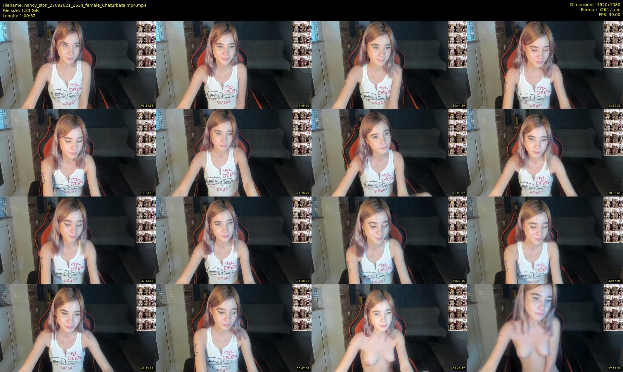 nancy_ston — 61 minute Chaturbate female cam show recording, 1080p, Sep 27, 2021