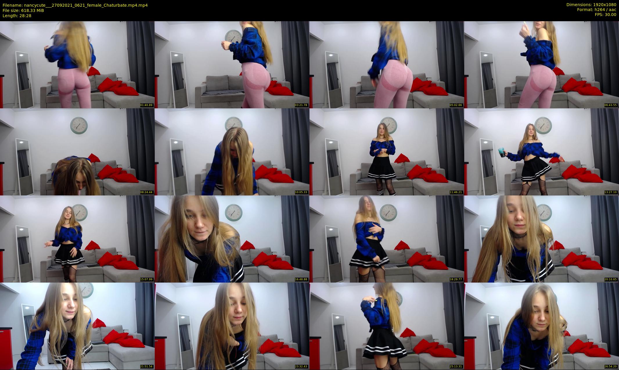 nancycute__ — 29 minute Chaturbate female cam show recording, 1080p, Sep 27, 2021