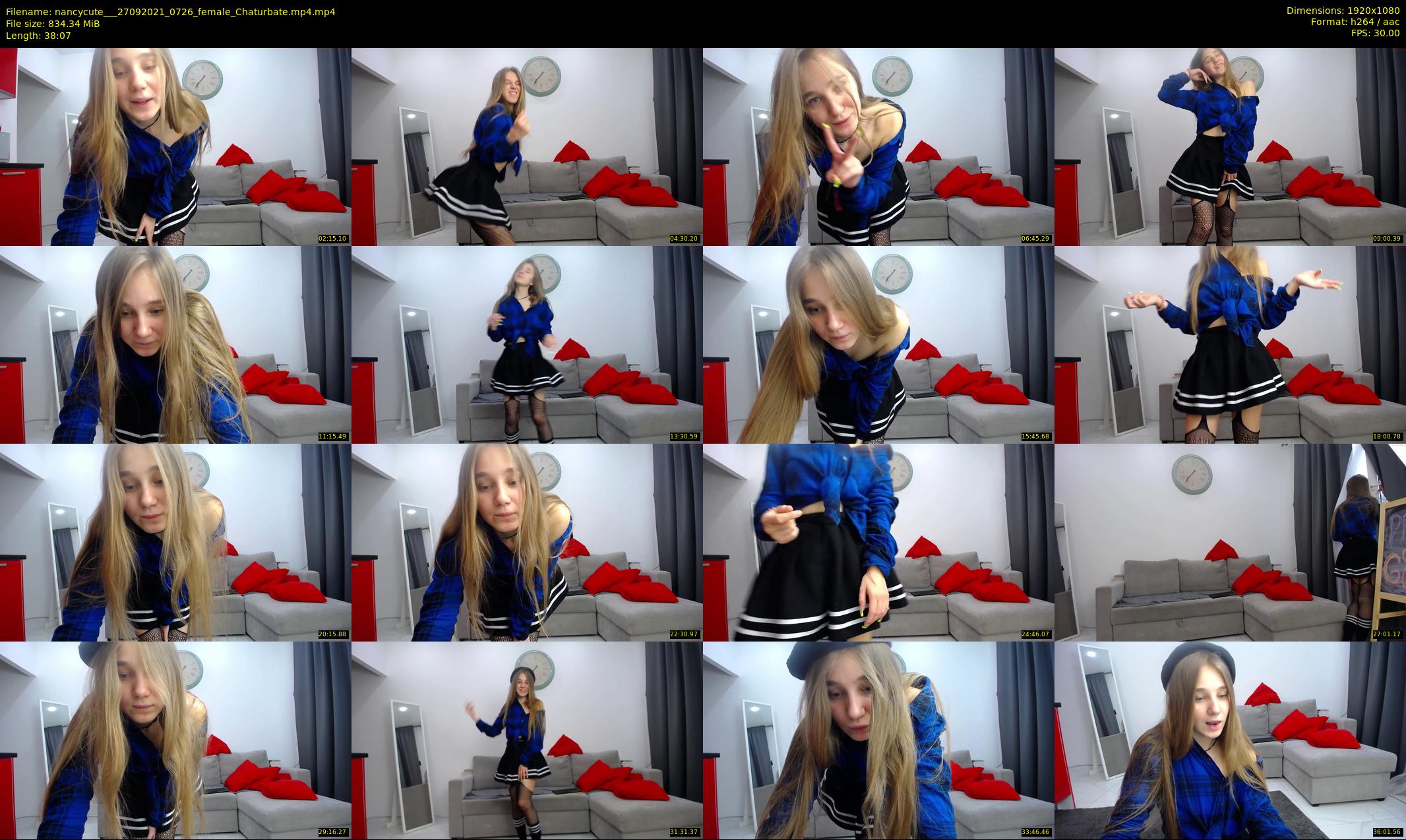 nancycute__ — 39 minute Chaturbate female cam show recording, 1080p, Sep 27, 2021