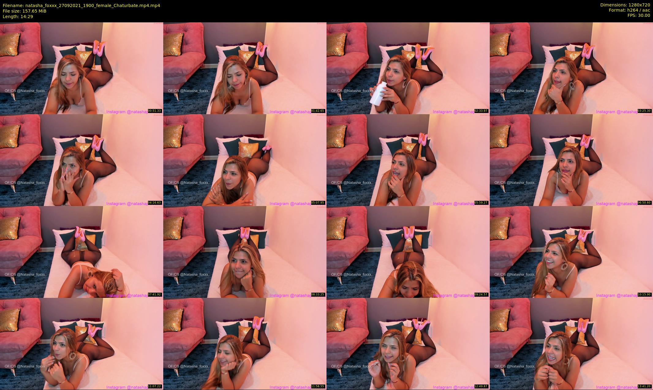 natasha_foxxx — 15 minute Chaturbate female cam show recording, 720p, Sep 27, 2021
