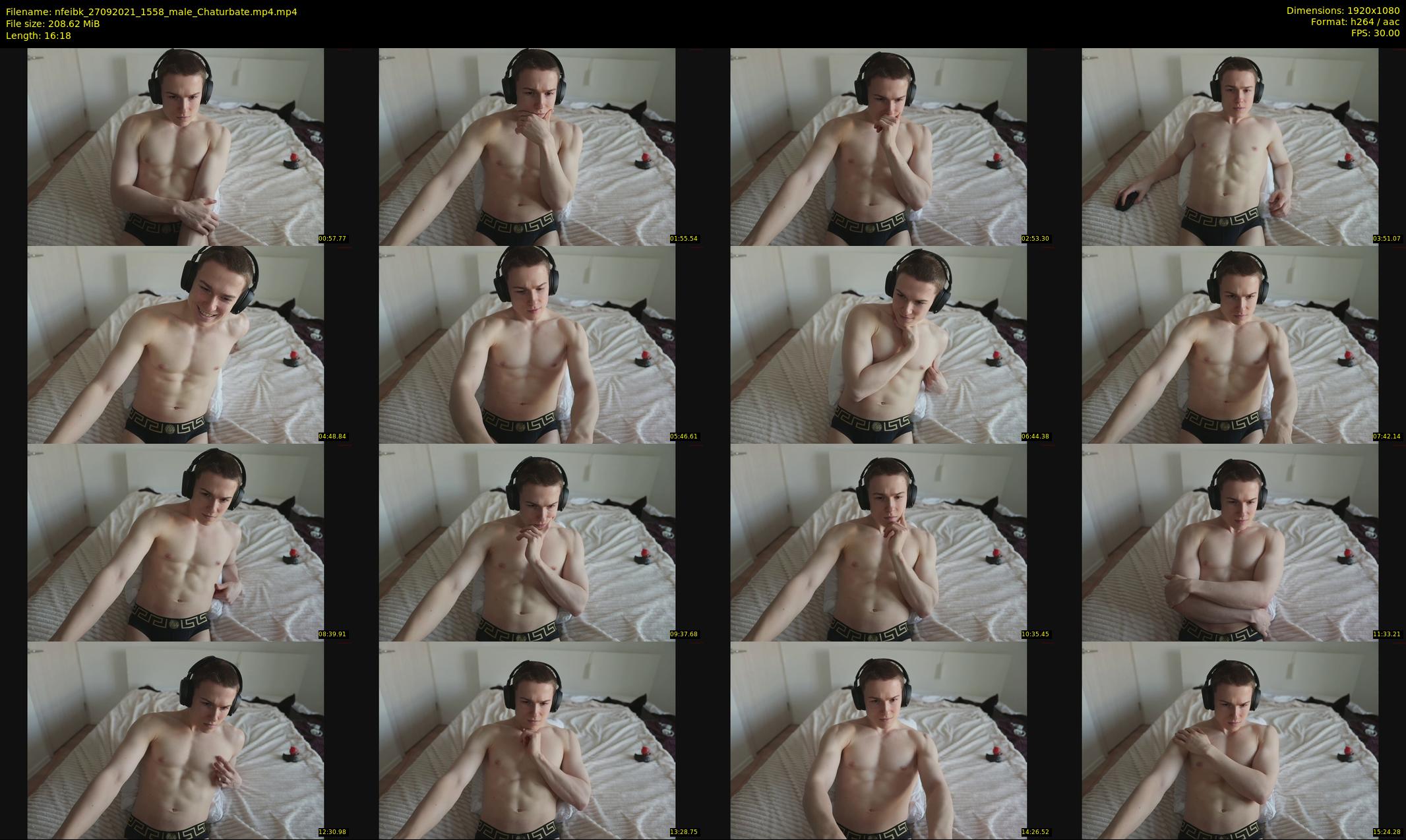 nfeibk — 17 minute Chaturbate male cam show recording, 1080p, Sep 27, 2021