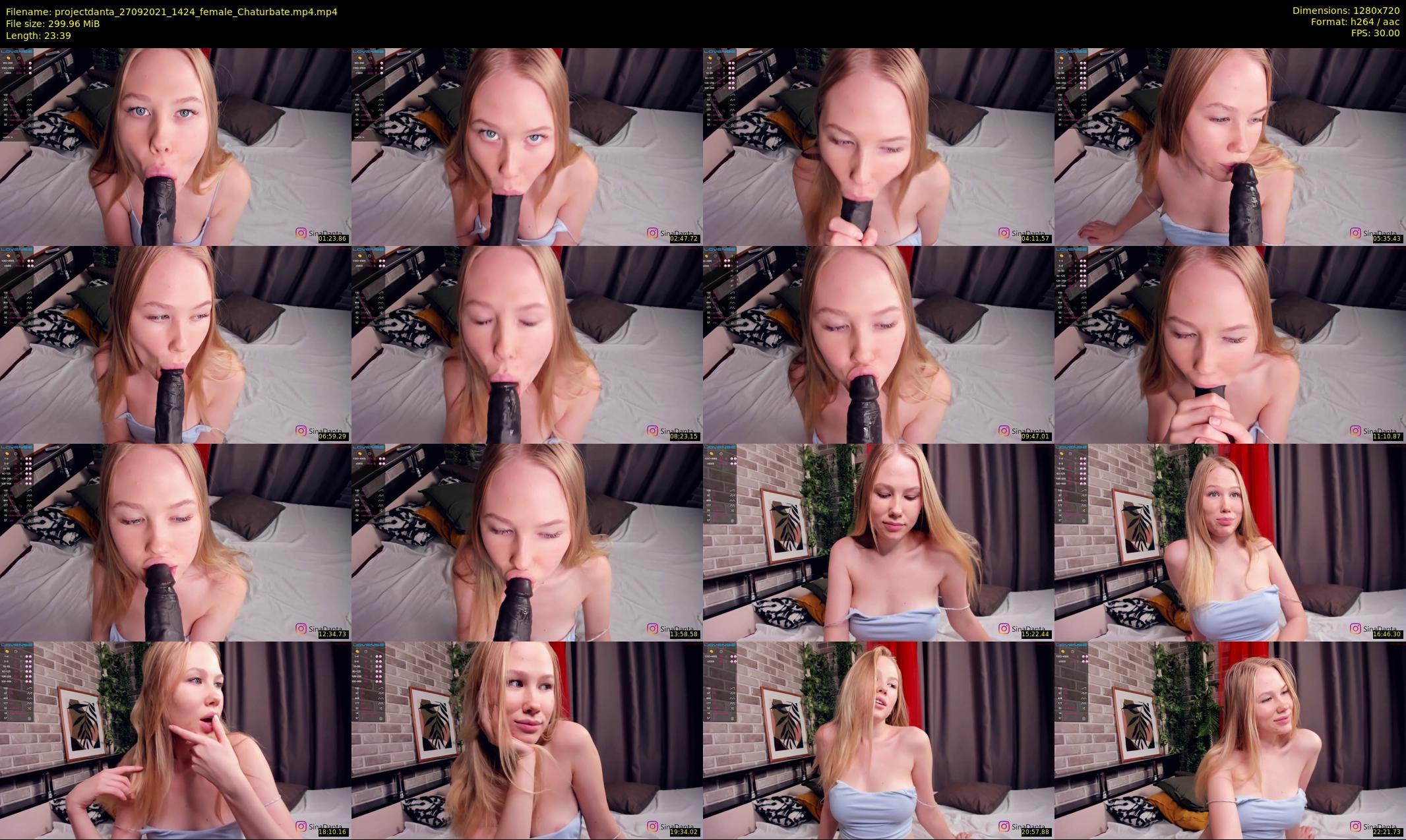projectdanta — 24 minute Chaturbate female cam show recording, 720p, Sep 27, 2021