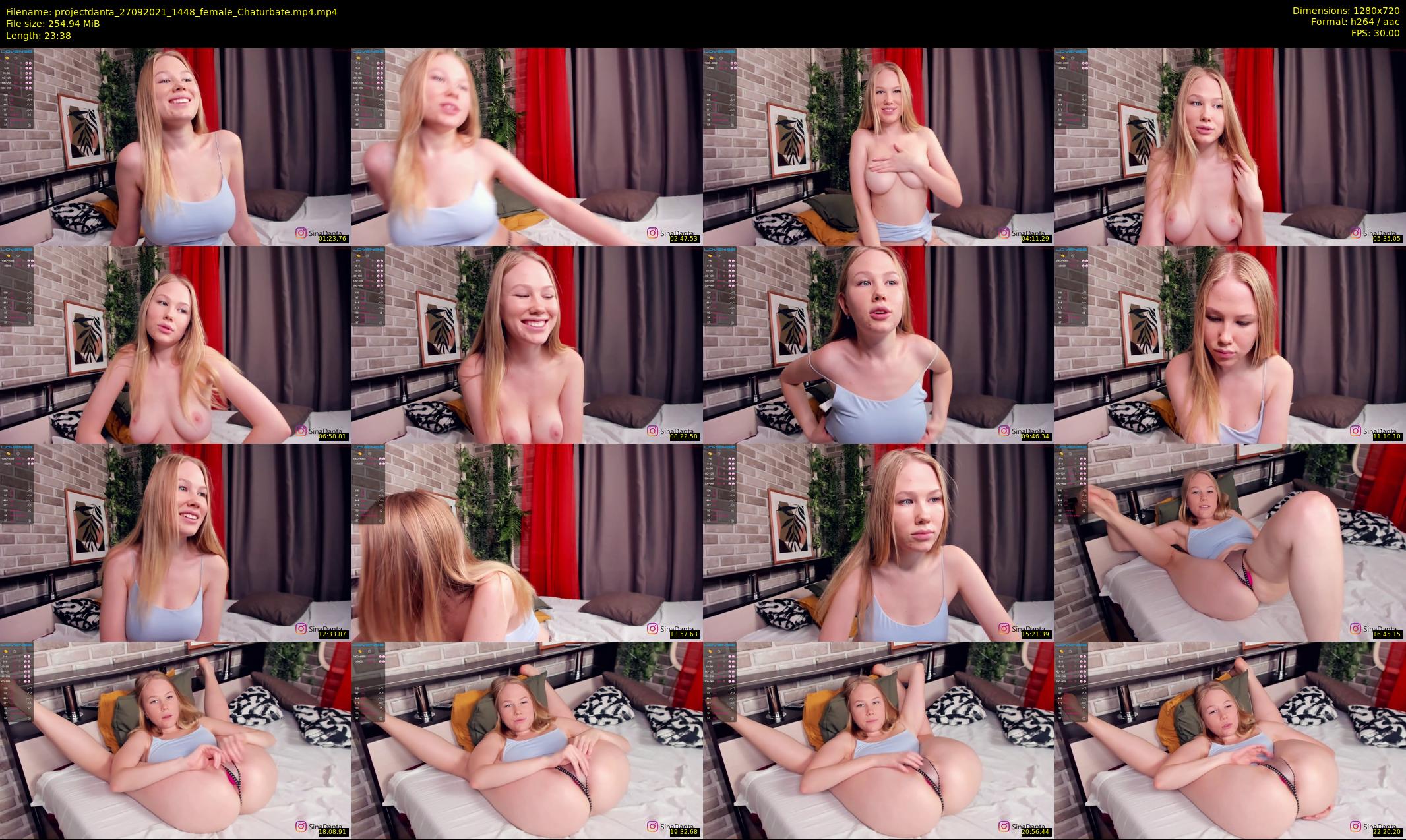projectdanta — 24 minute Chaturbate female cam show recording, 720p, Sep 27, 2021