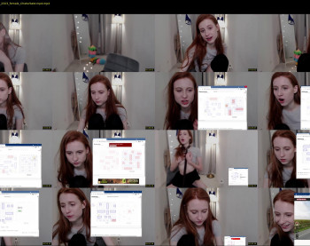 purplebeawer — 45 minute Chaturbate female cam show recording, 1080p, Sep 27, 2021
