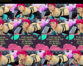 pyrowayne — 60 minute Chaturbate female cam show recording, 1080p, Sep 28, 2021