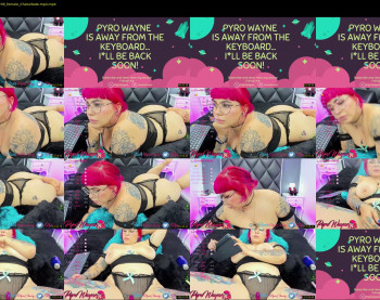 pyrowayne — 83 minute Chaturbate female cam show recording, 1080p, Sep 28, 2021