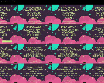 pyrowayne — 9 minute Chaturbate female cam show recording, 1080p, Sep 28, 2021