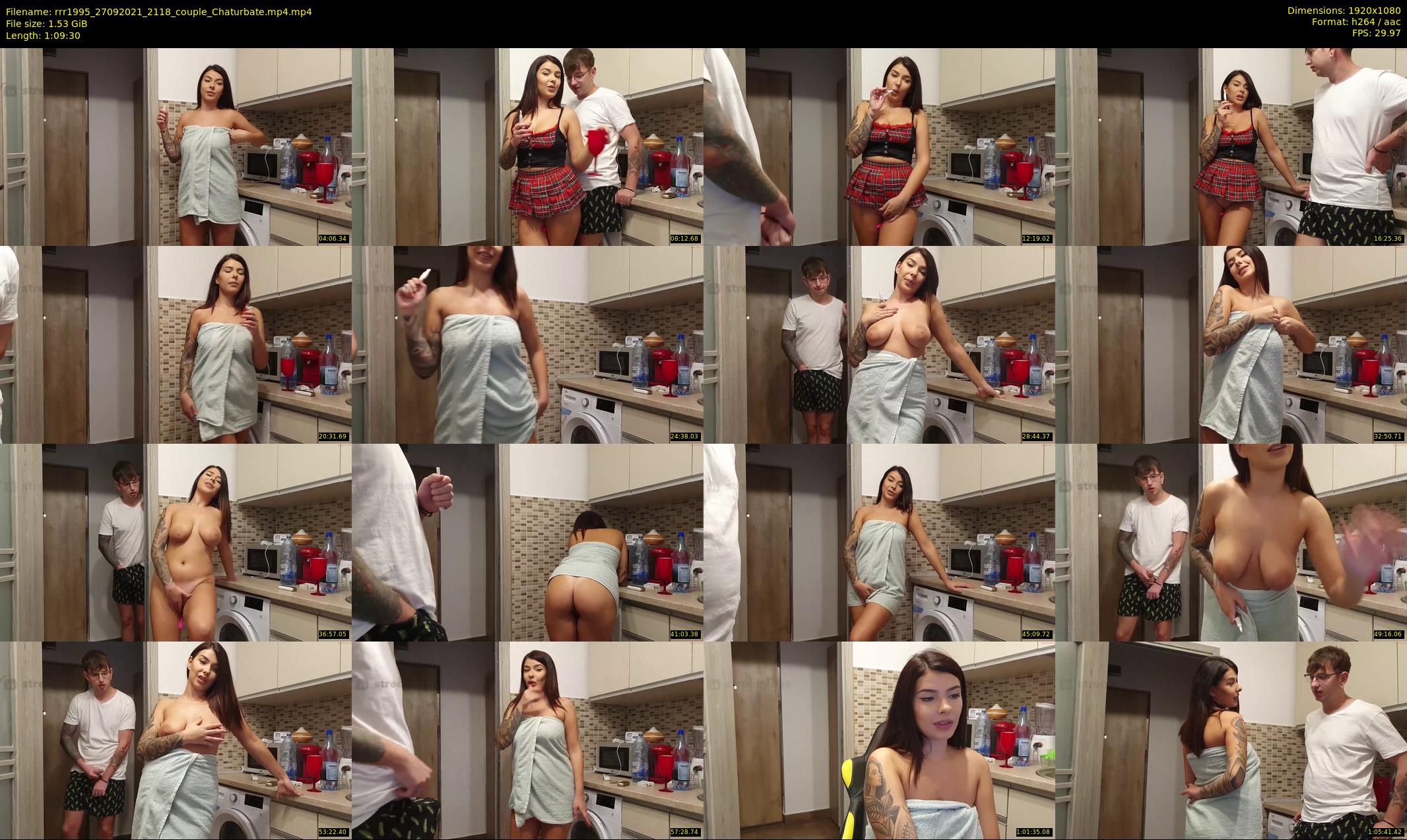 rrr1995 — 70 minute Chaturbate couple cam show recording, 1080p, Sep 27, 2021