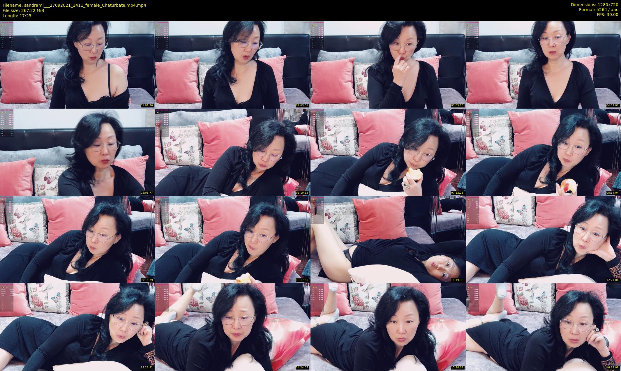 sandrami__ — 18 minute Chaturbate female cam show recording, 720p, Sep 27, 2021