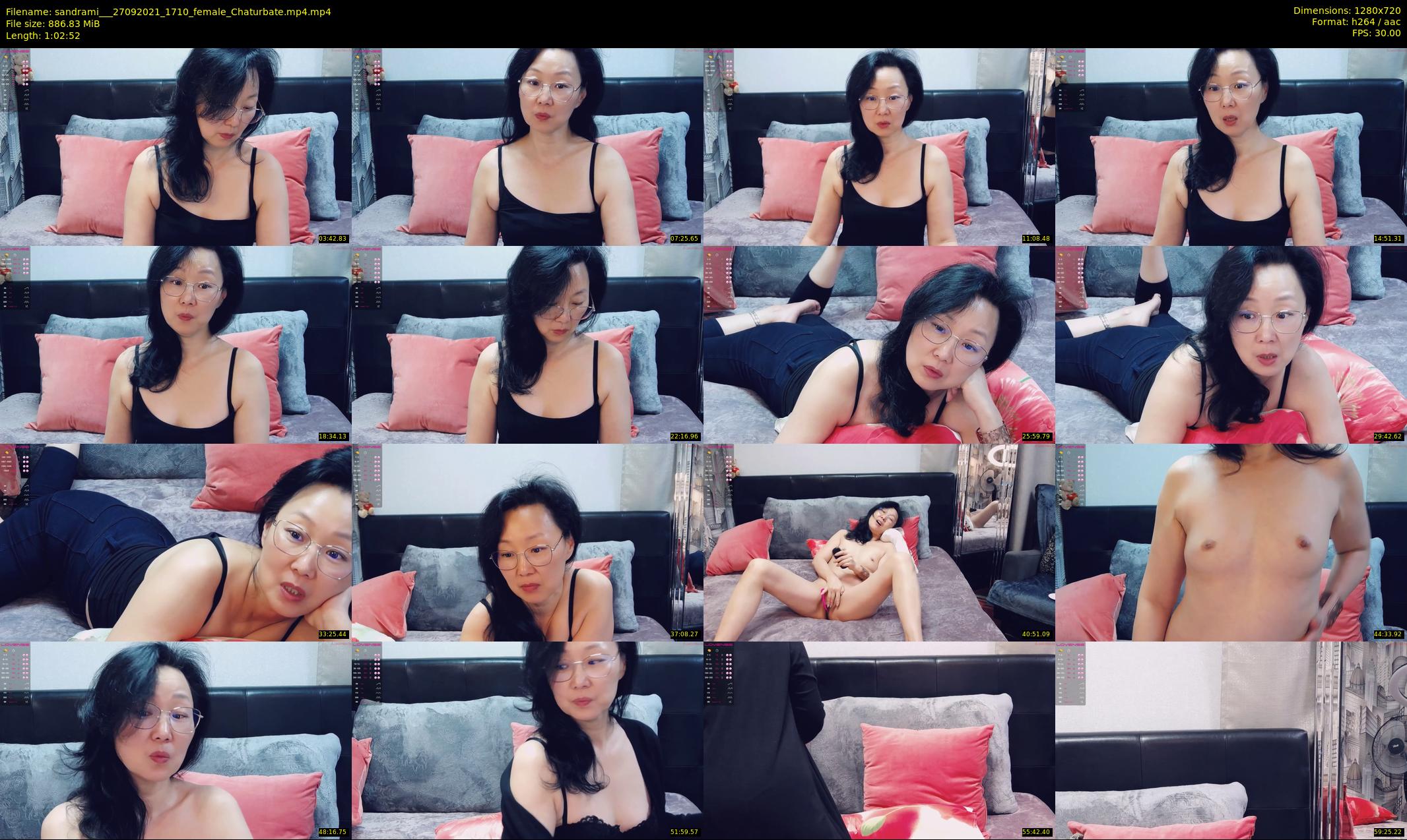sandrami__ — 63 minute Chaturbate female cam show recording, 720p, Sep 27, 2021