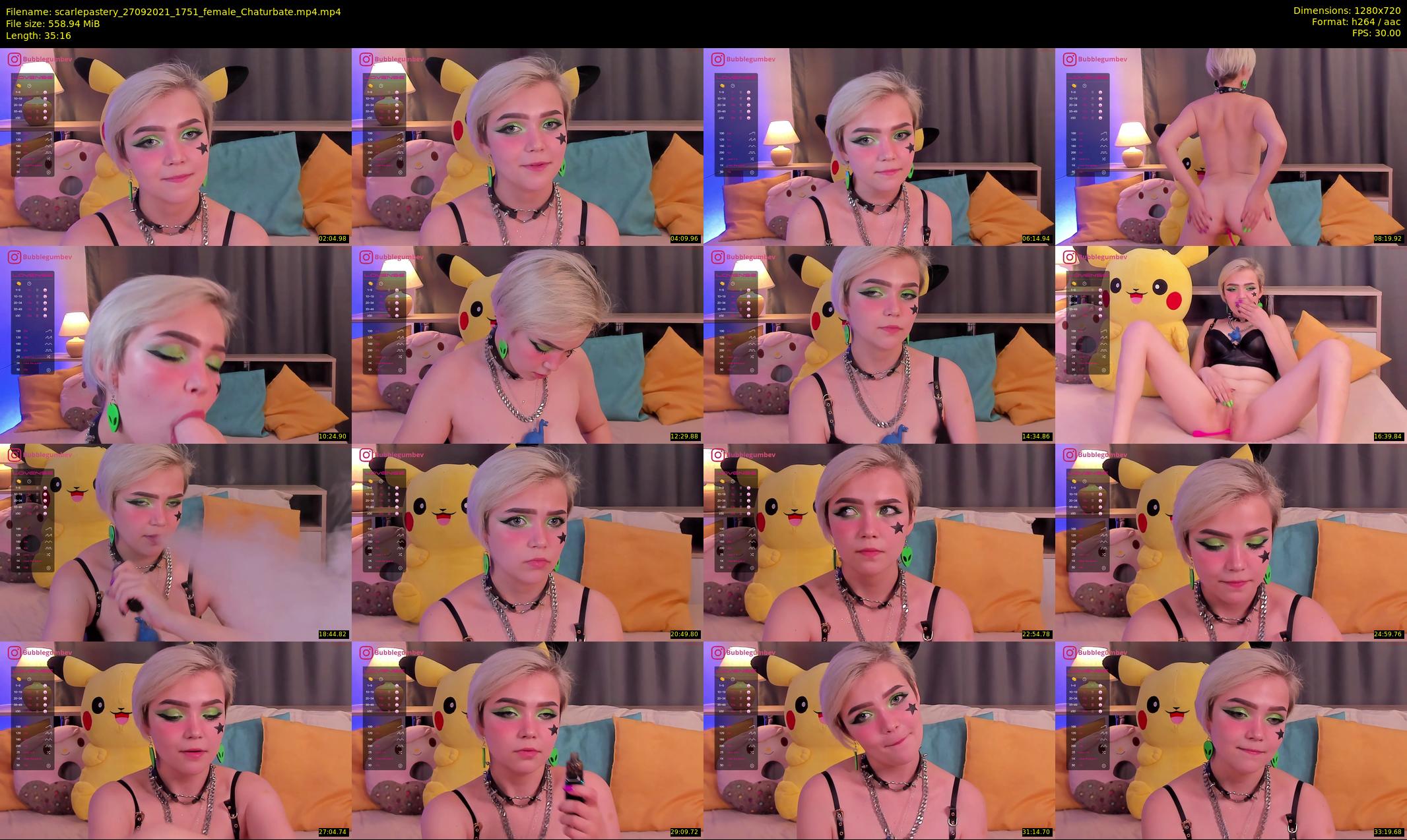 scarlepastery — 36 minute Chaturbate couple cam show recording, 720p, Sep 27, 2021