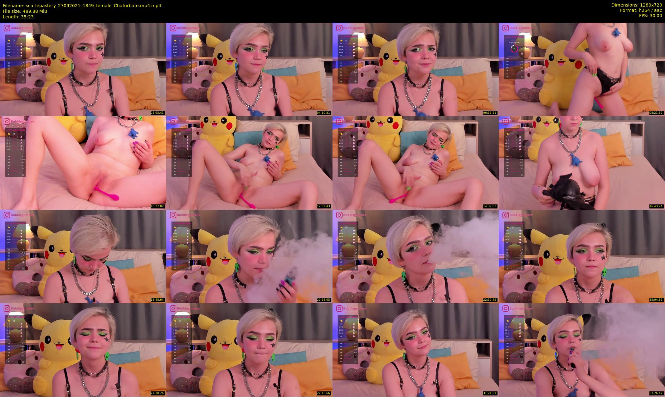 scarlepastery — 36 minute Chaturbate couple cam show recording, 720p, Sep 27, 2021