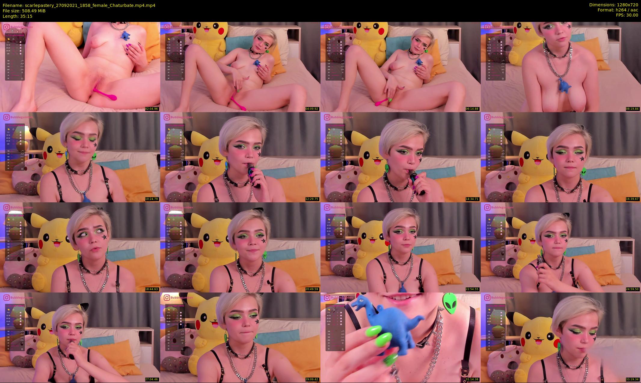 scarlepastery — 36 minute Chaturbate couple cam show recording, 720p, Sep 27, 2021