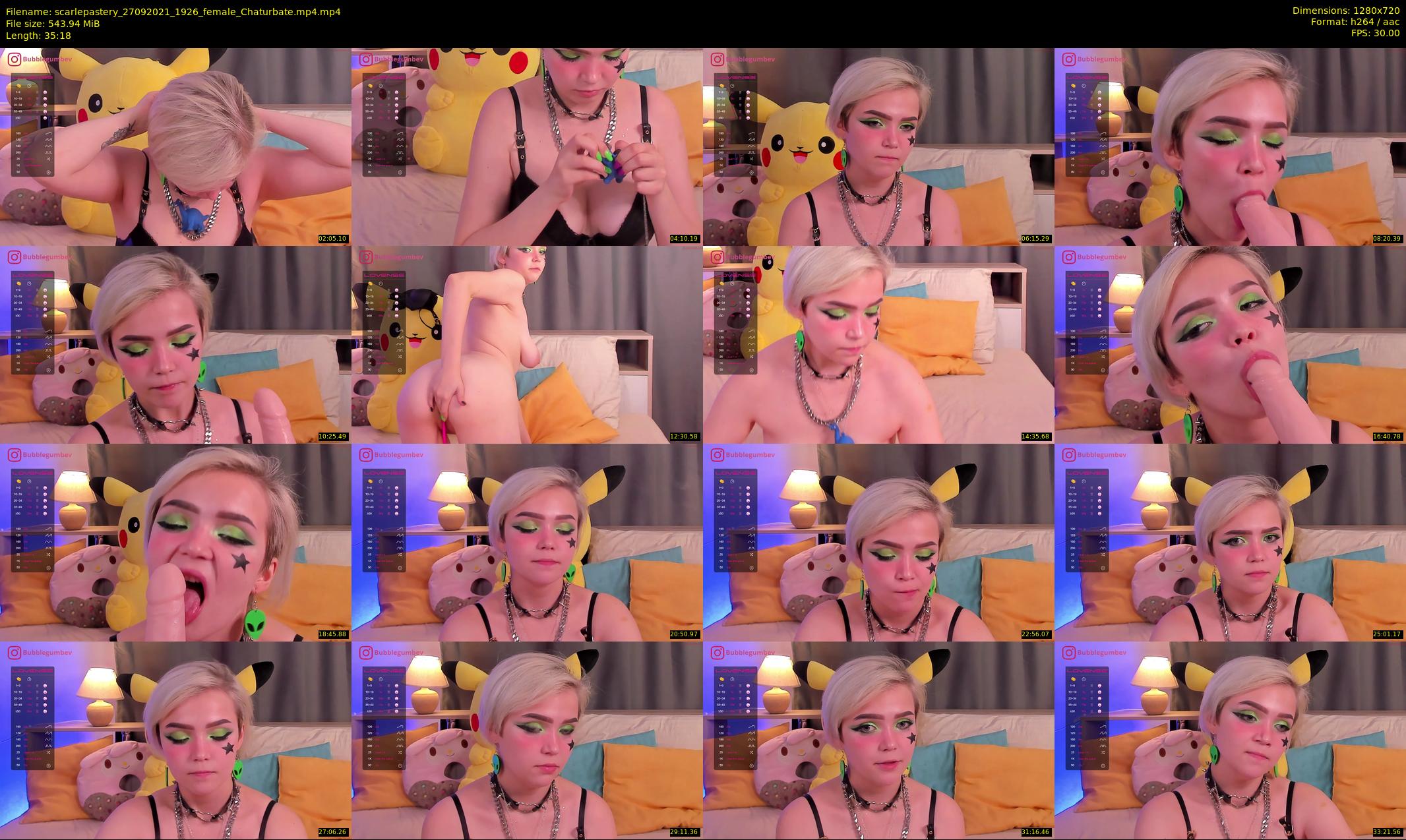 scarlepastery — 36 minute Chaturbate couple cam show recording, 720p, Sep 27, 2021