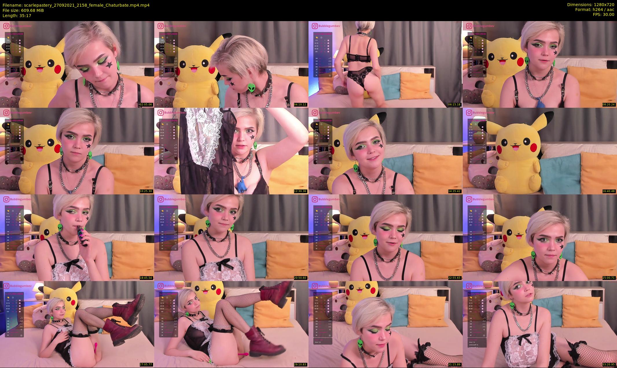 scarlepastery — 36 minute Chaturbate couple cam show recording, 720p, Sep 27, 2021