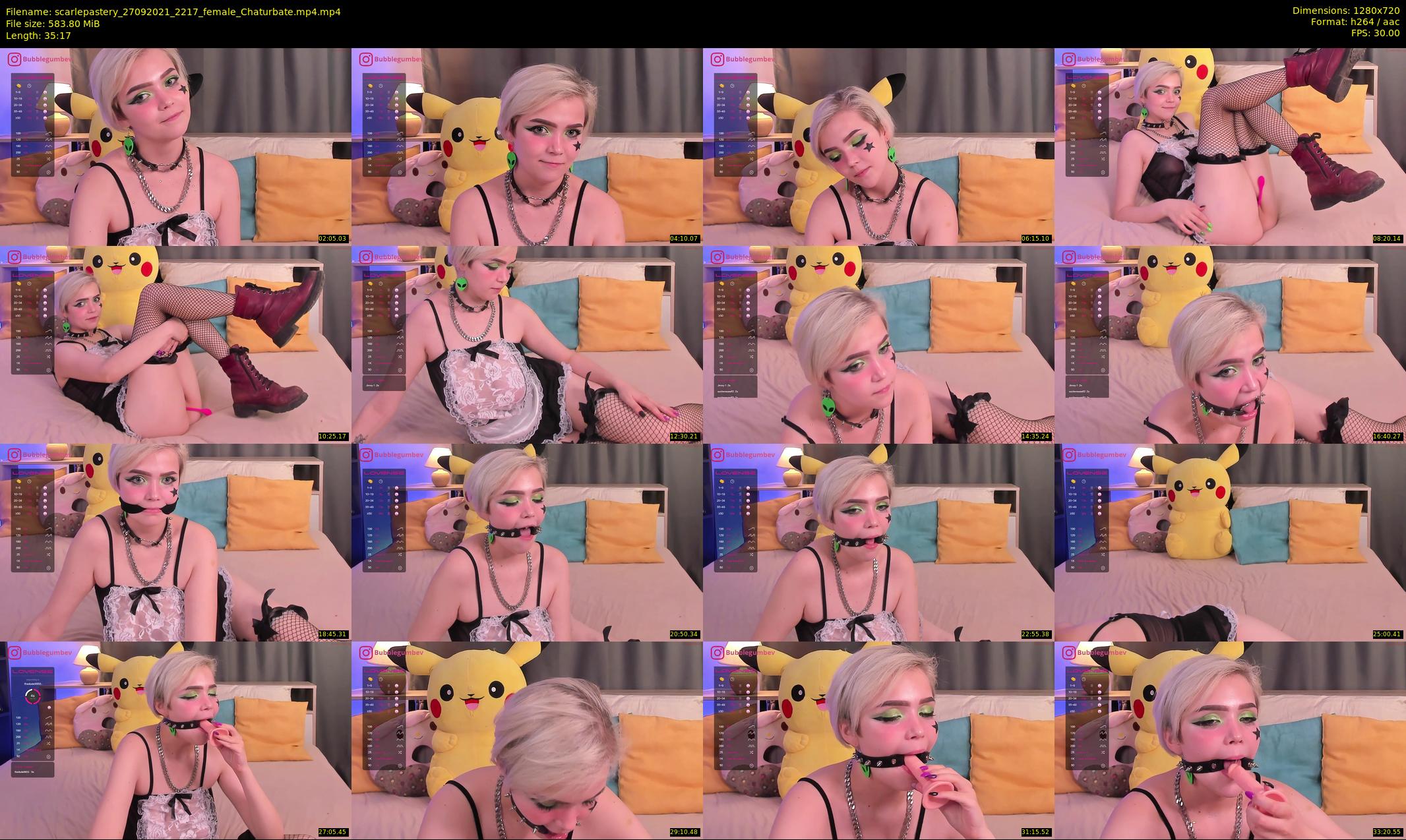 scarlepastery — 36 minute Chaturbate couple cam show recording, 720p, Sep 27, 2021