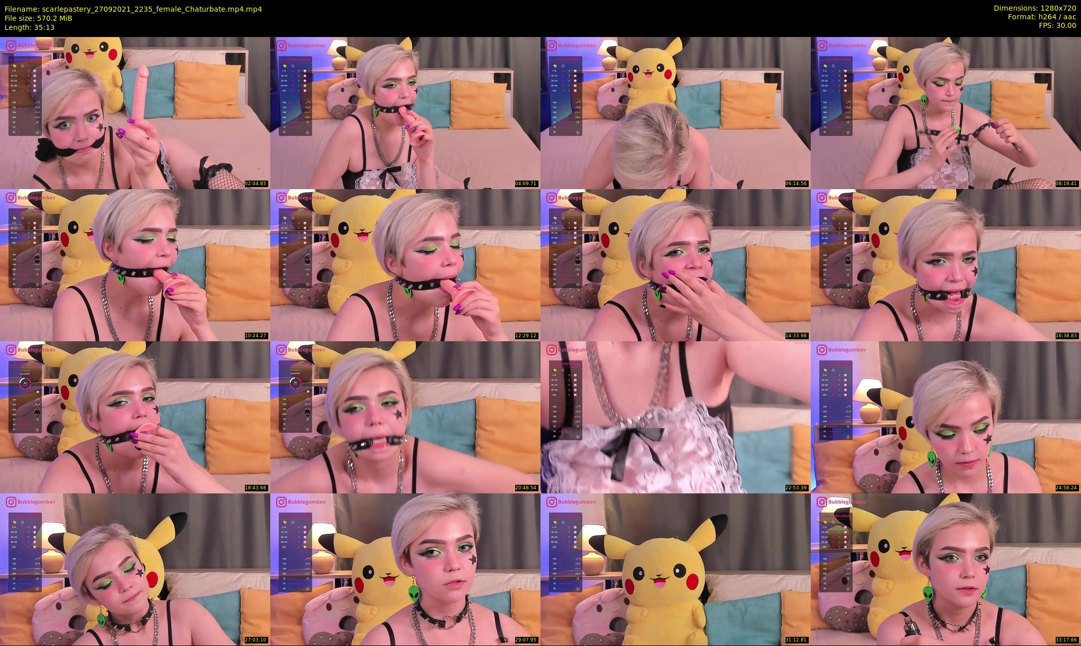 scarlepastery — 36 minute Chaturbate couple cam show recording, 720p, Sep 27, 2021