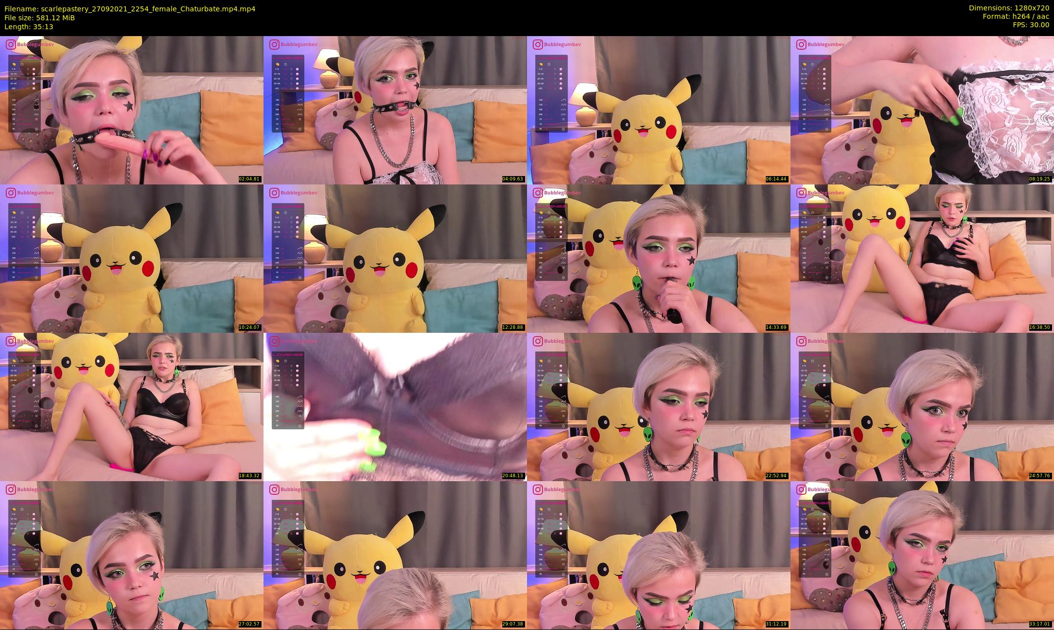 scarlepastery — 36 minute Chaturbate couple cam show recording, 720p, Sep 27, 2021