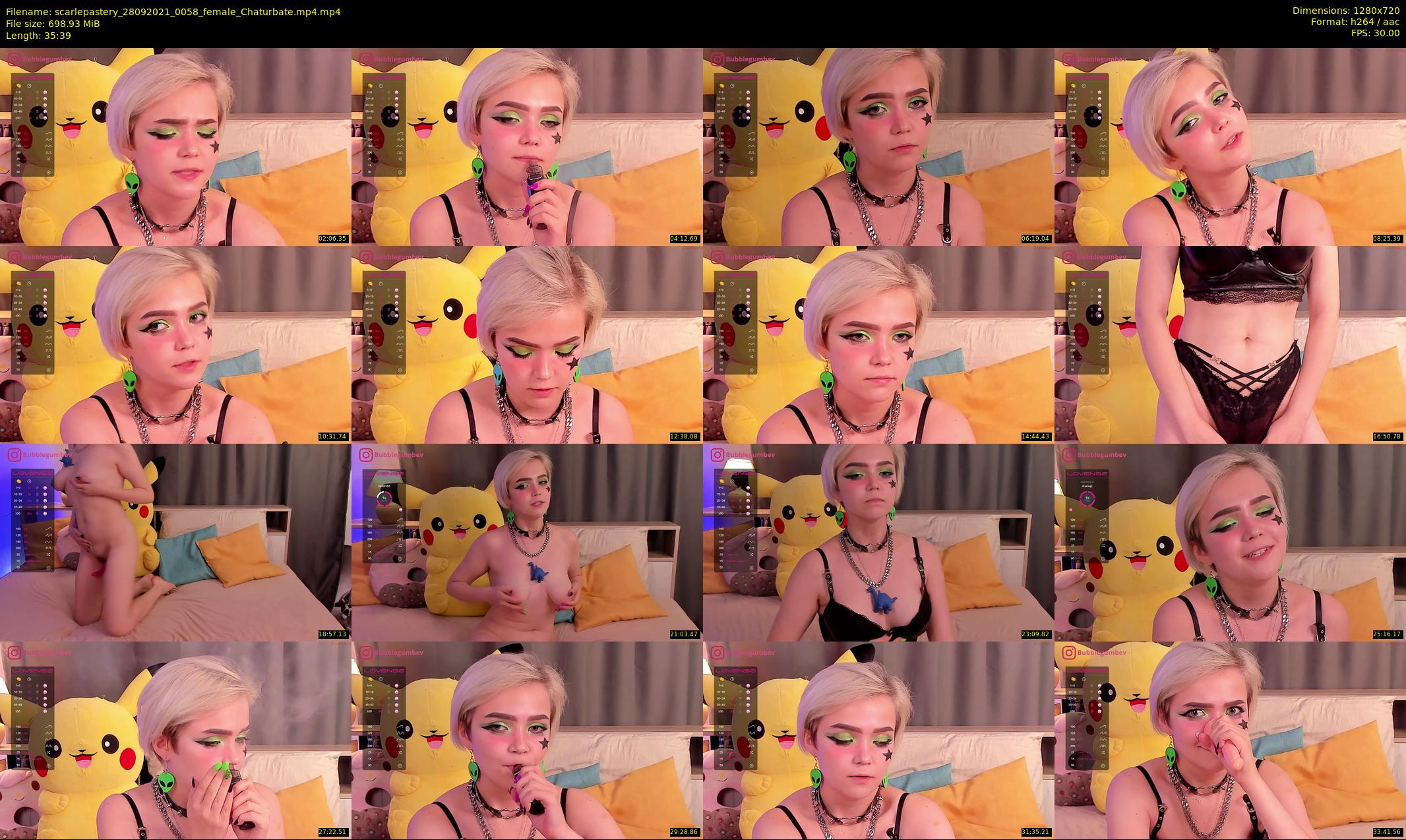 scarlepastery — 36 minute Chaturbate couple cam show recording, 720p, Sep 28, 2021