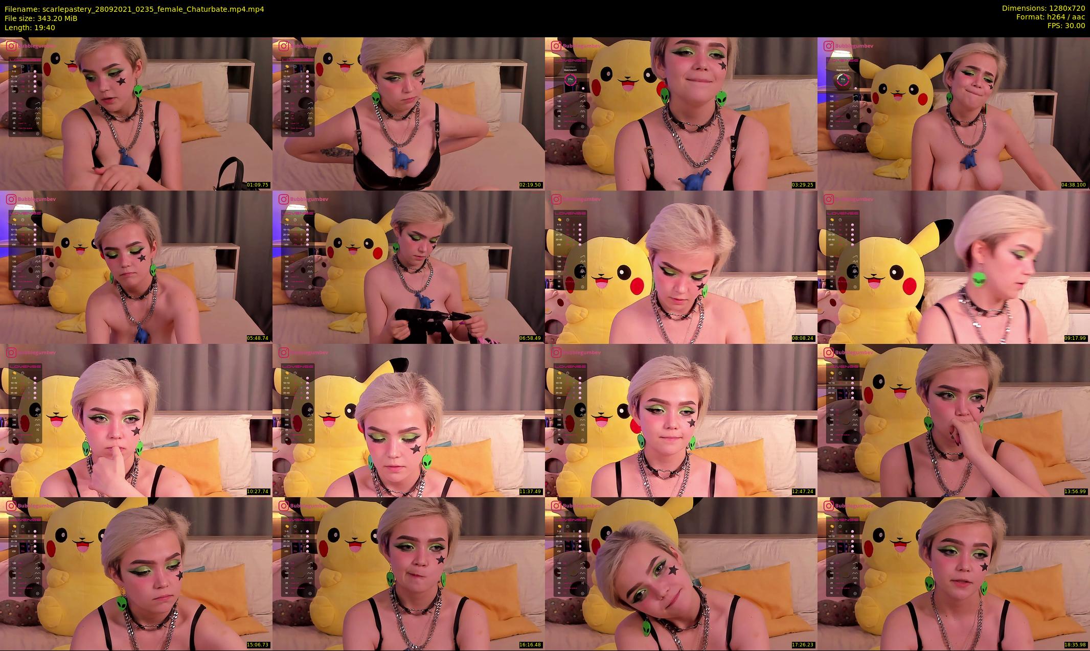 scarlepastery — 20 minute Chaturbate couple cam show recording, 720p, Sep 28, 2021
