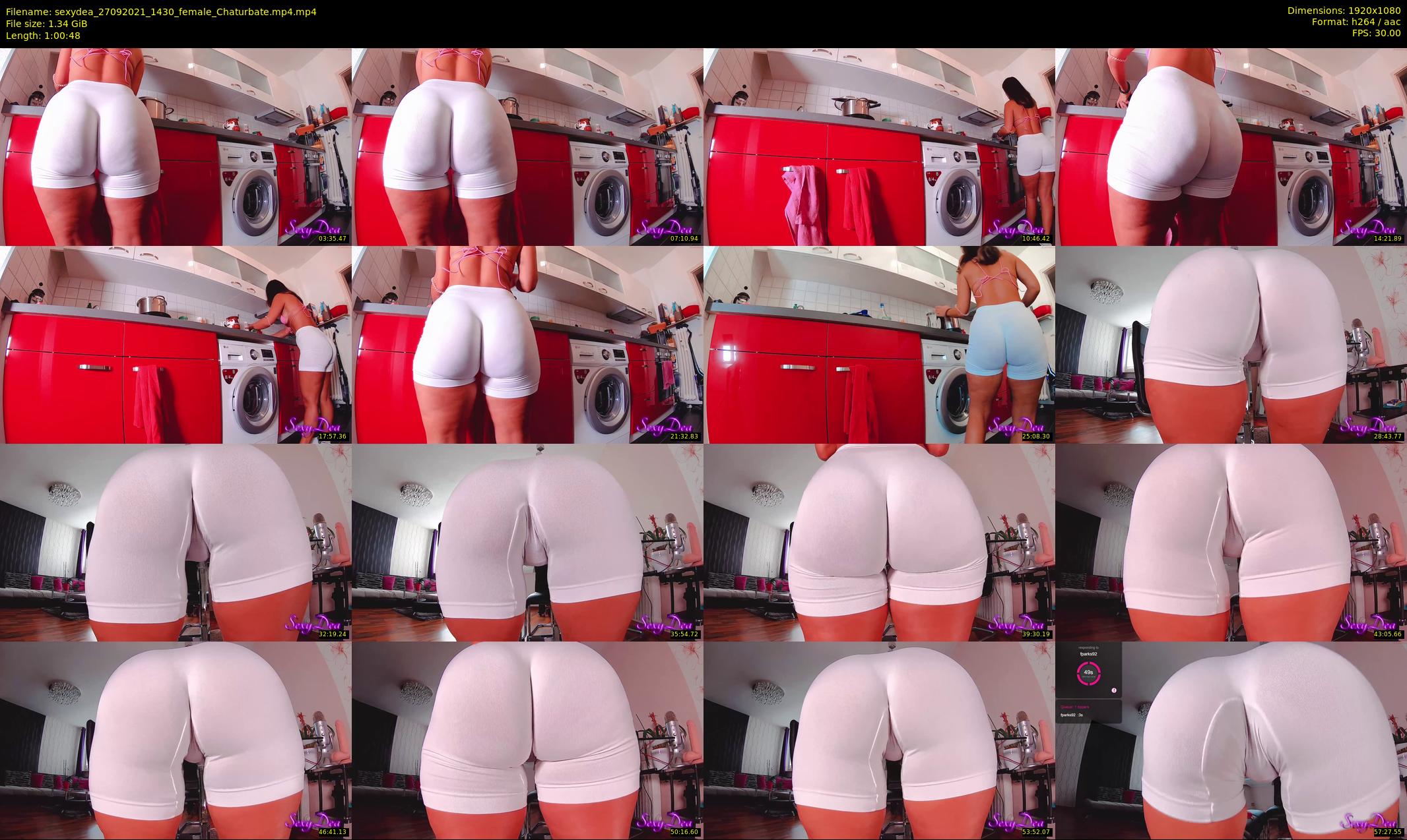 sexydea — 61 minute Chaturbate female cam show recording, 1080p, Sep 27, 2021