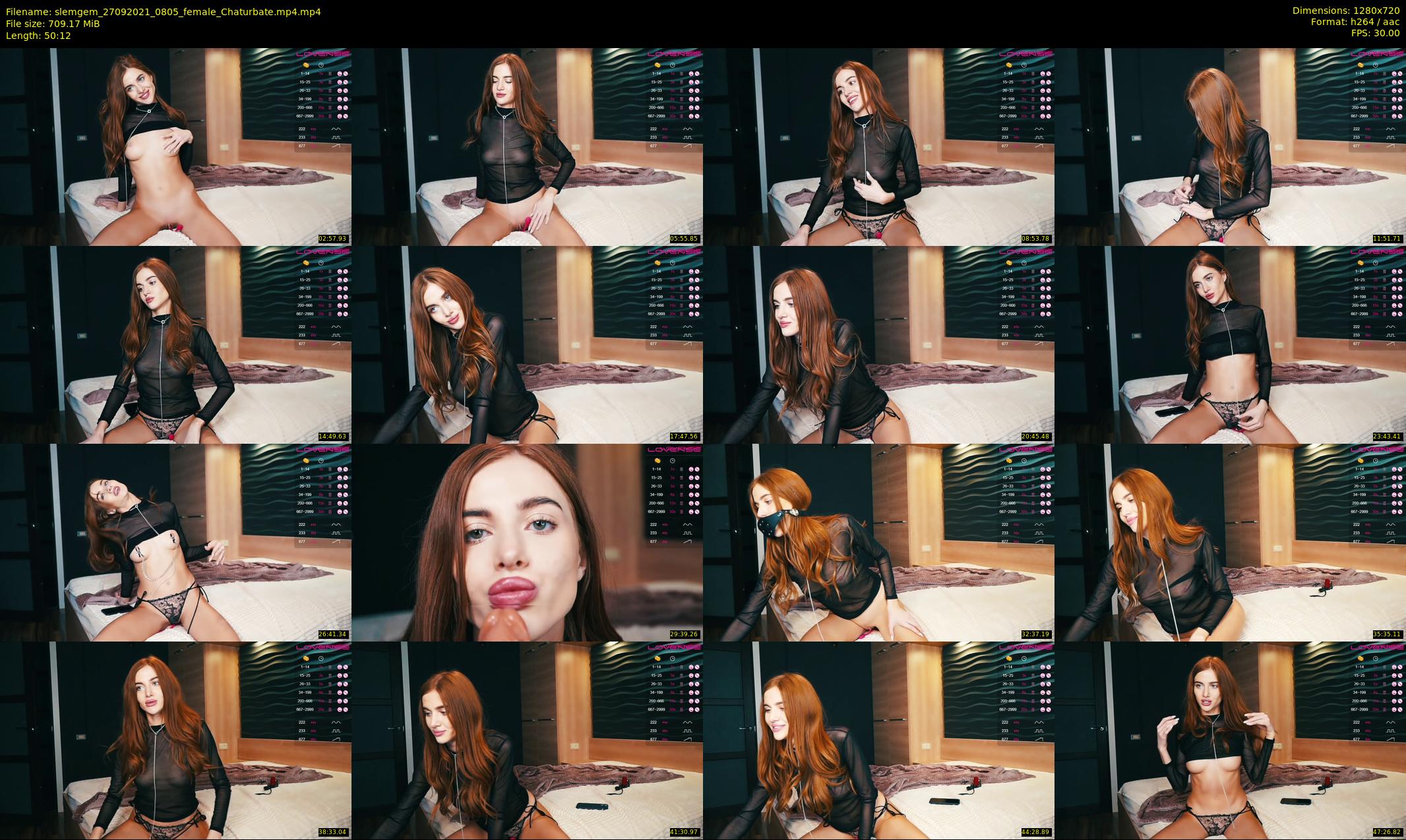 slemgem — 51 minute Chaturbate couple cam show recording, 720p, Sep 27, 2021
